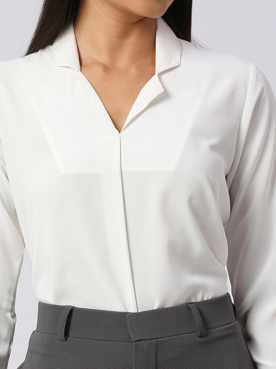 GarbGlide Women's Cotton Blend Shirts - White - Image 5