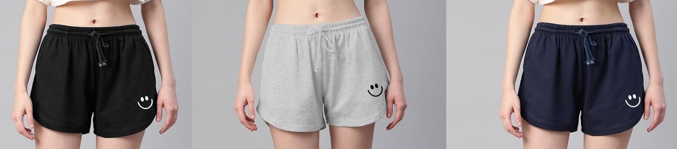 GarbGlide Womens Casual Shorts - Multicolour - Image 3