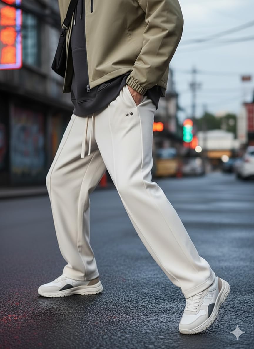 Mack Jonney Men's Sports Track Pant - Zipper Pocket - Image 2