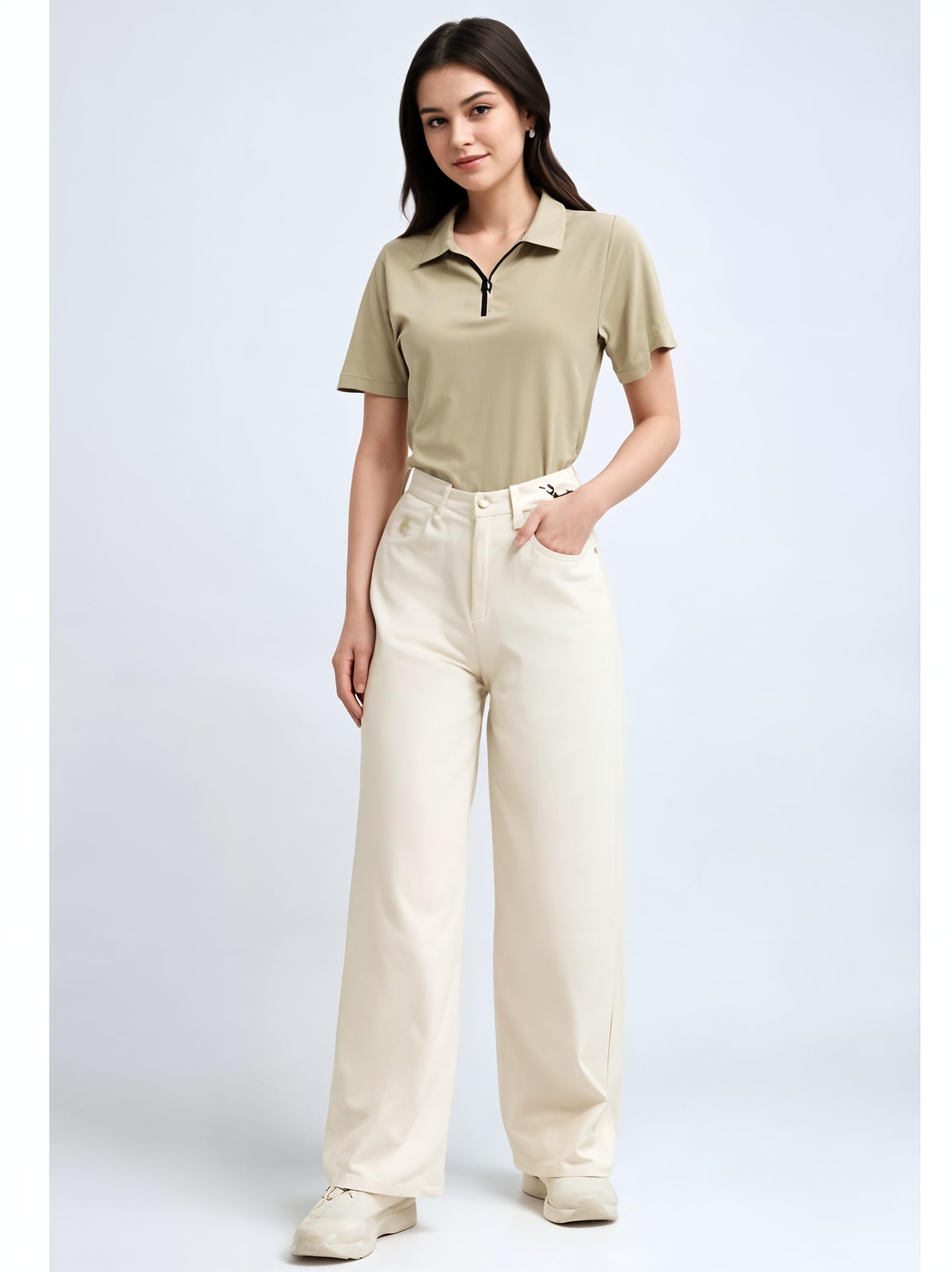 Mack Jonney Ribbed Polo Neck T-Shirt - Image 5