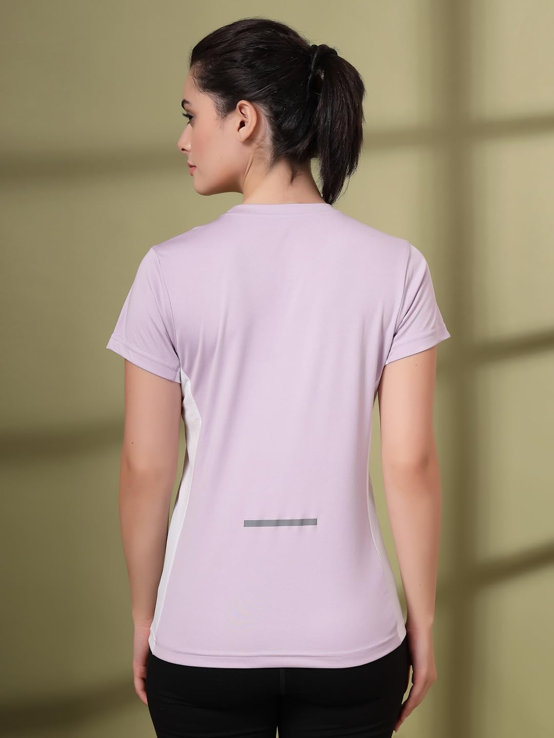 CHKOKKO Women Polyester Quick Dry Sports Tshirt - Image 4