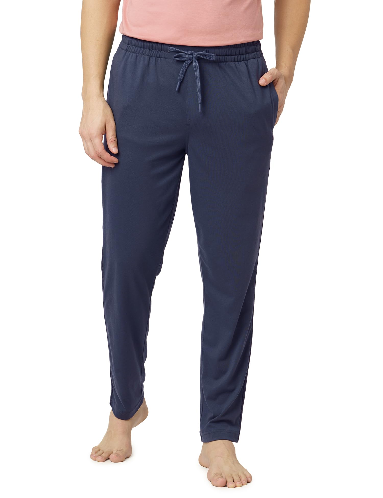 Mens Jersey Track Pants - Mirage Blue