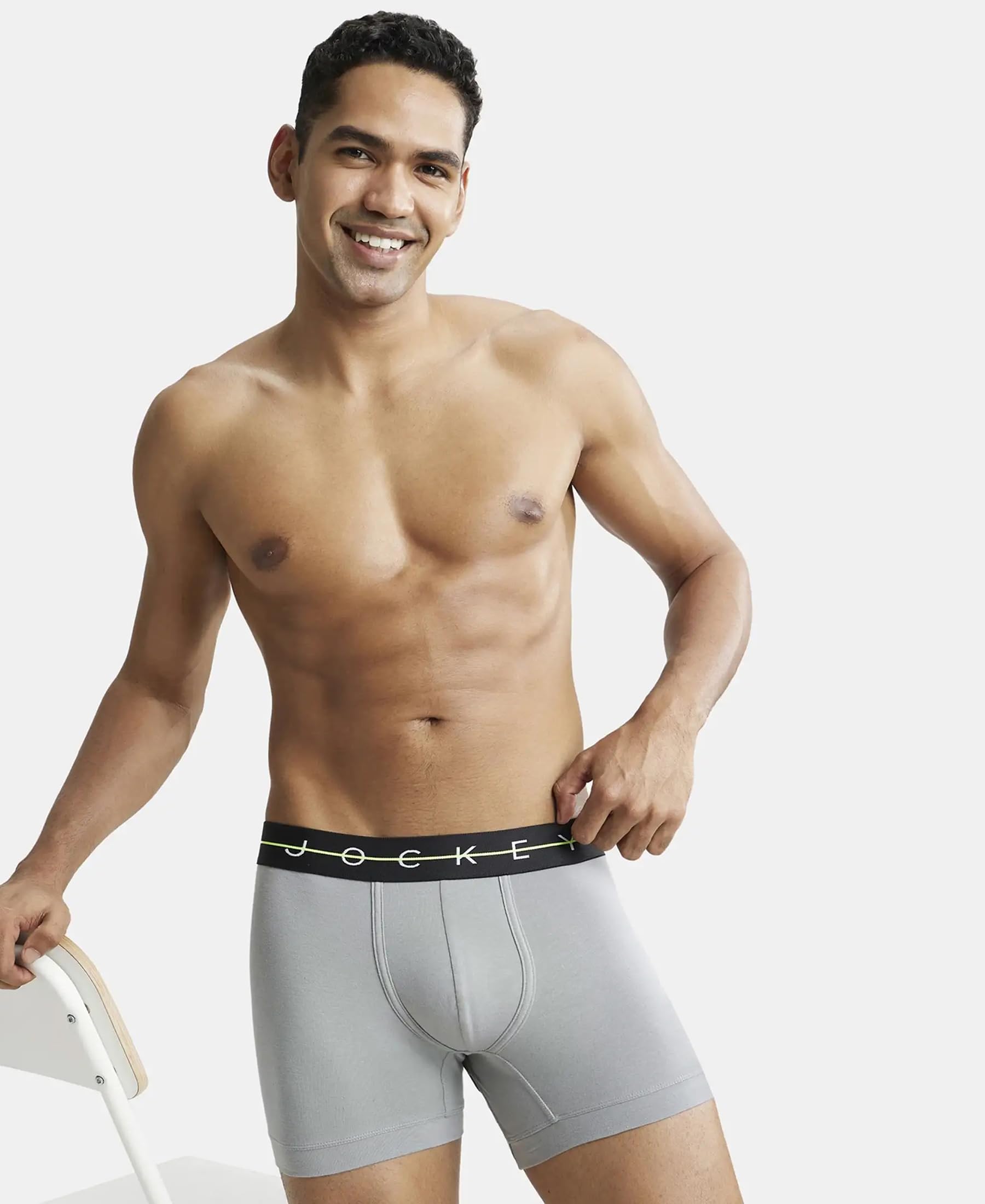 Jockey Men's Cotton Blend Trunks - Image 5