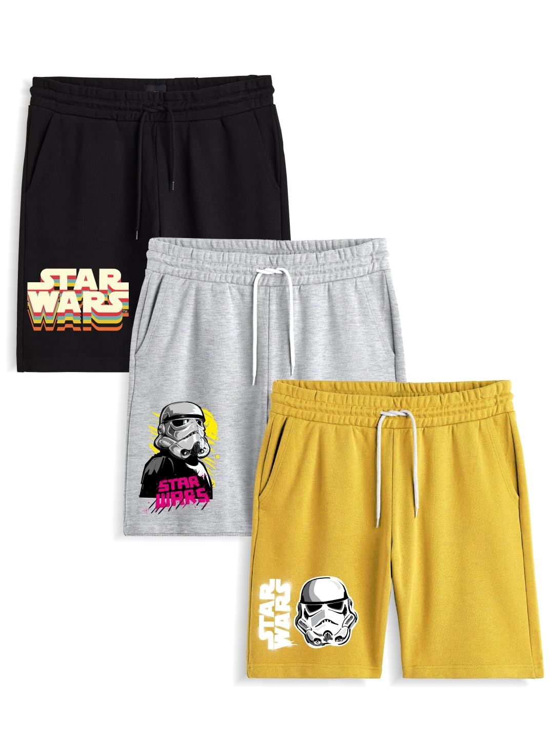 minicult Kids Cotton Shorts - Star Wars