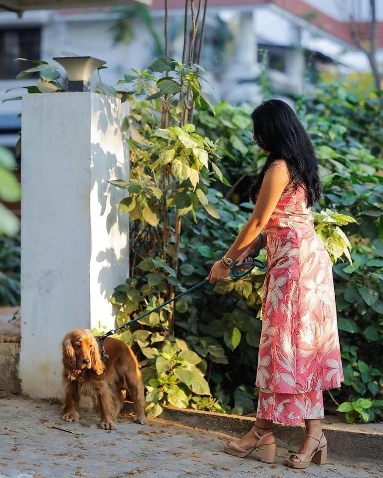 ANNI Women Rayon Blend Straight Kurta with Pant - Pink - Image 2