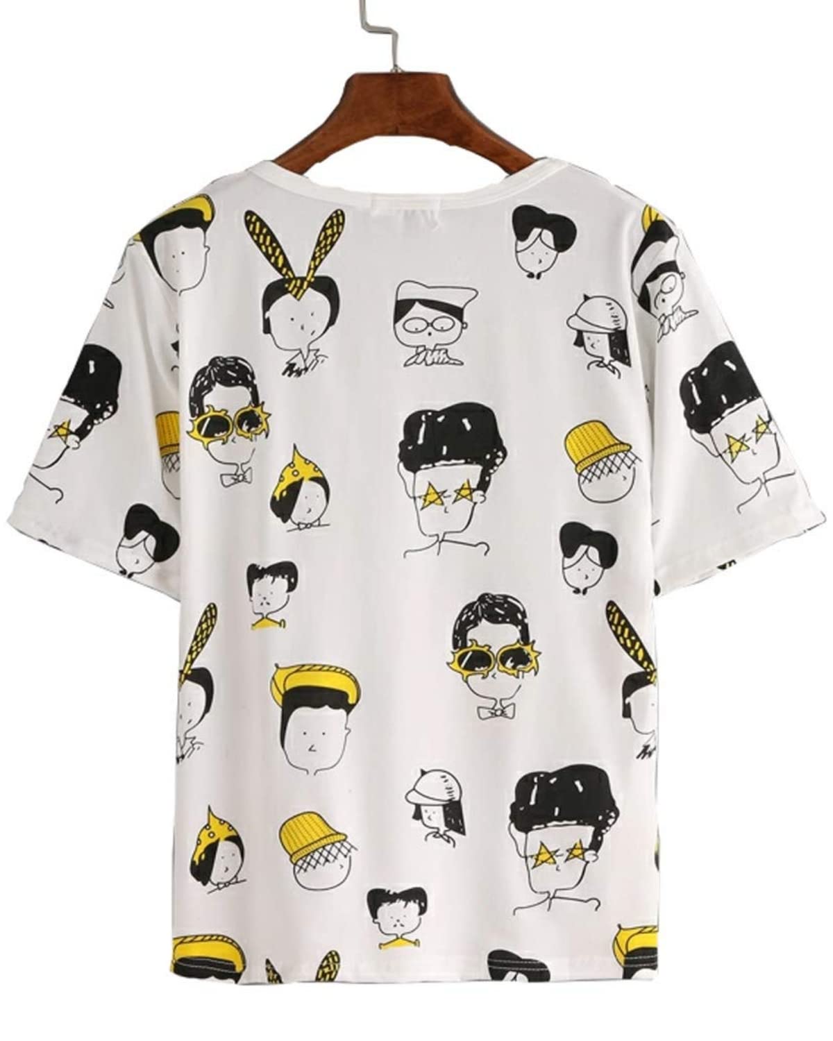 JUNEBERRY White Cotton T-Shirt for Women - Image 2