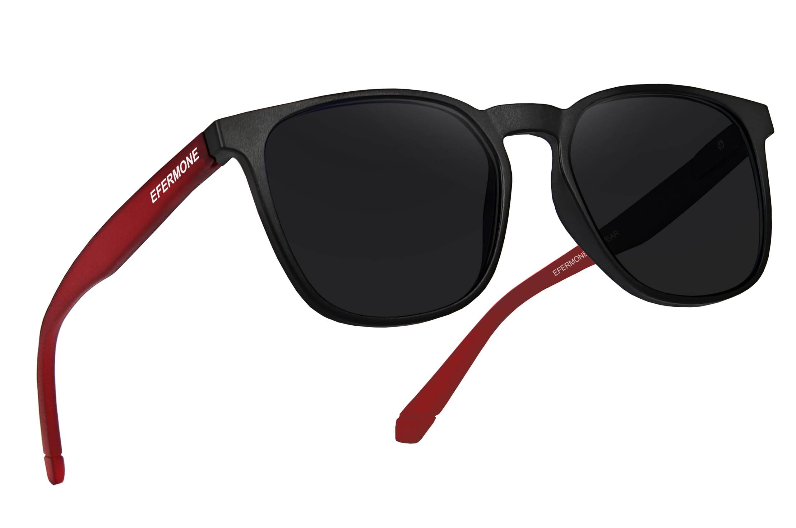 EFERMONE Sunglasses for Men Round Polarized