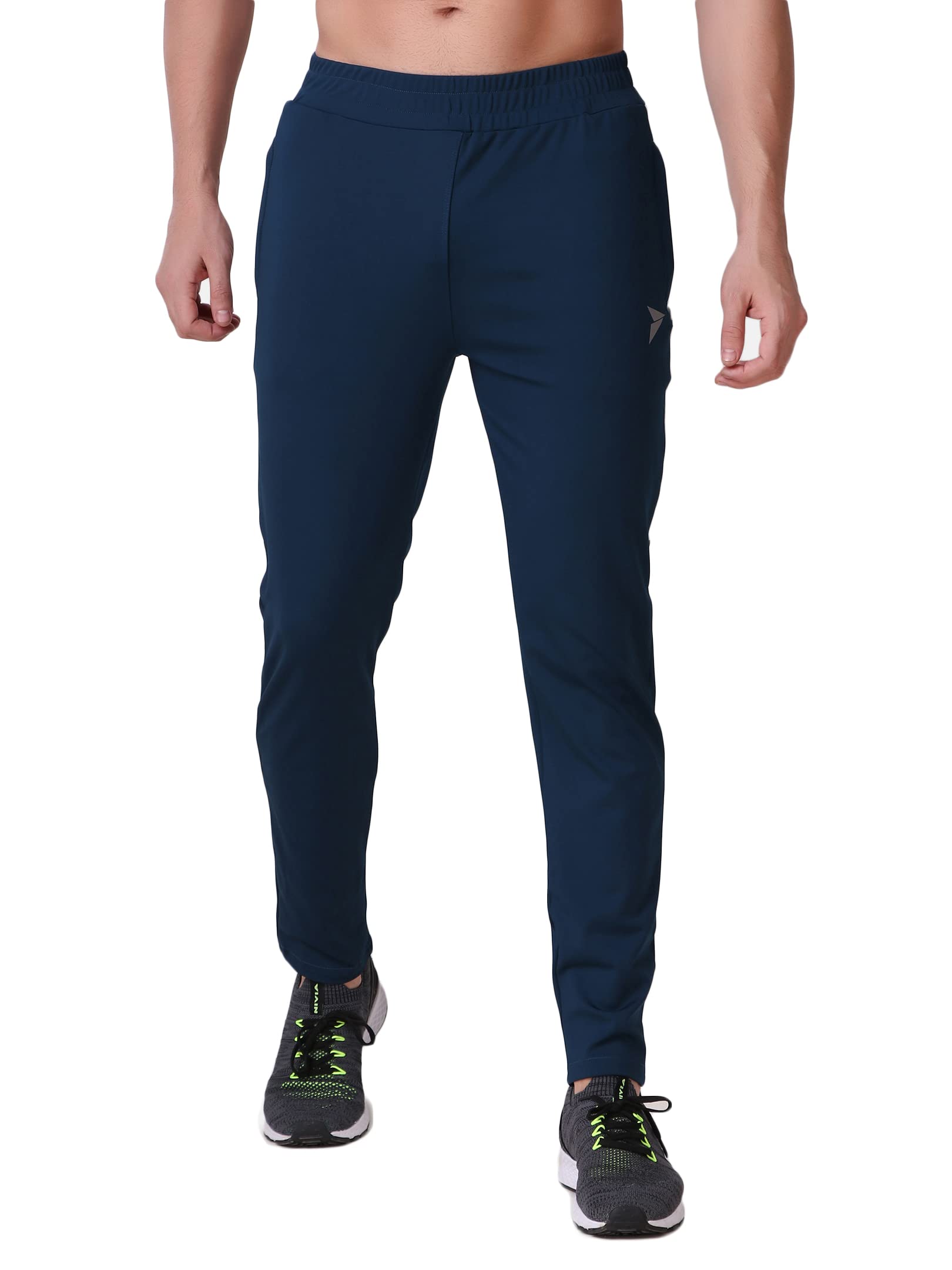 FITINC Lycra Slim Fit Lower for Men