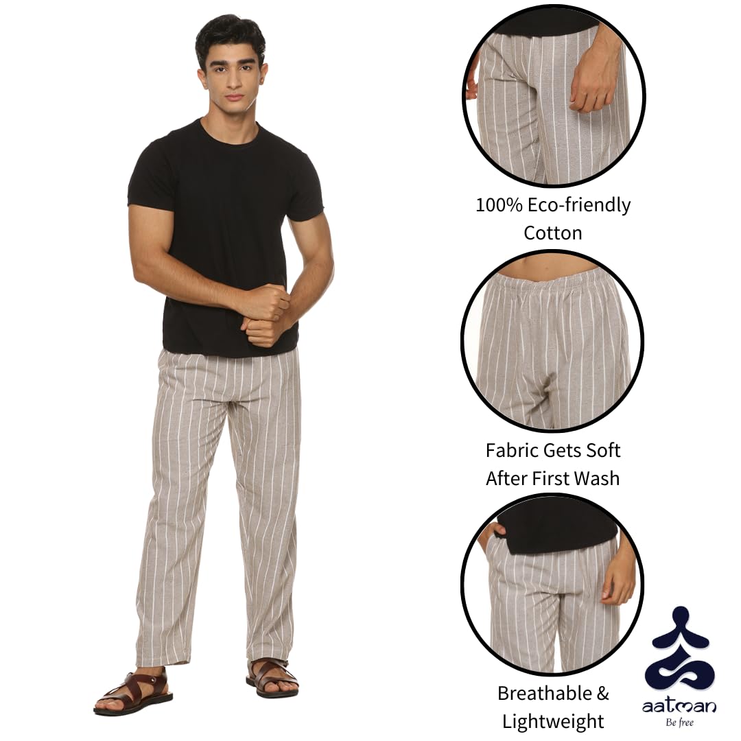 Aatman Men's Cotton Pyjama - Image 5