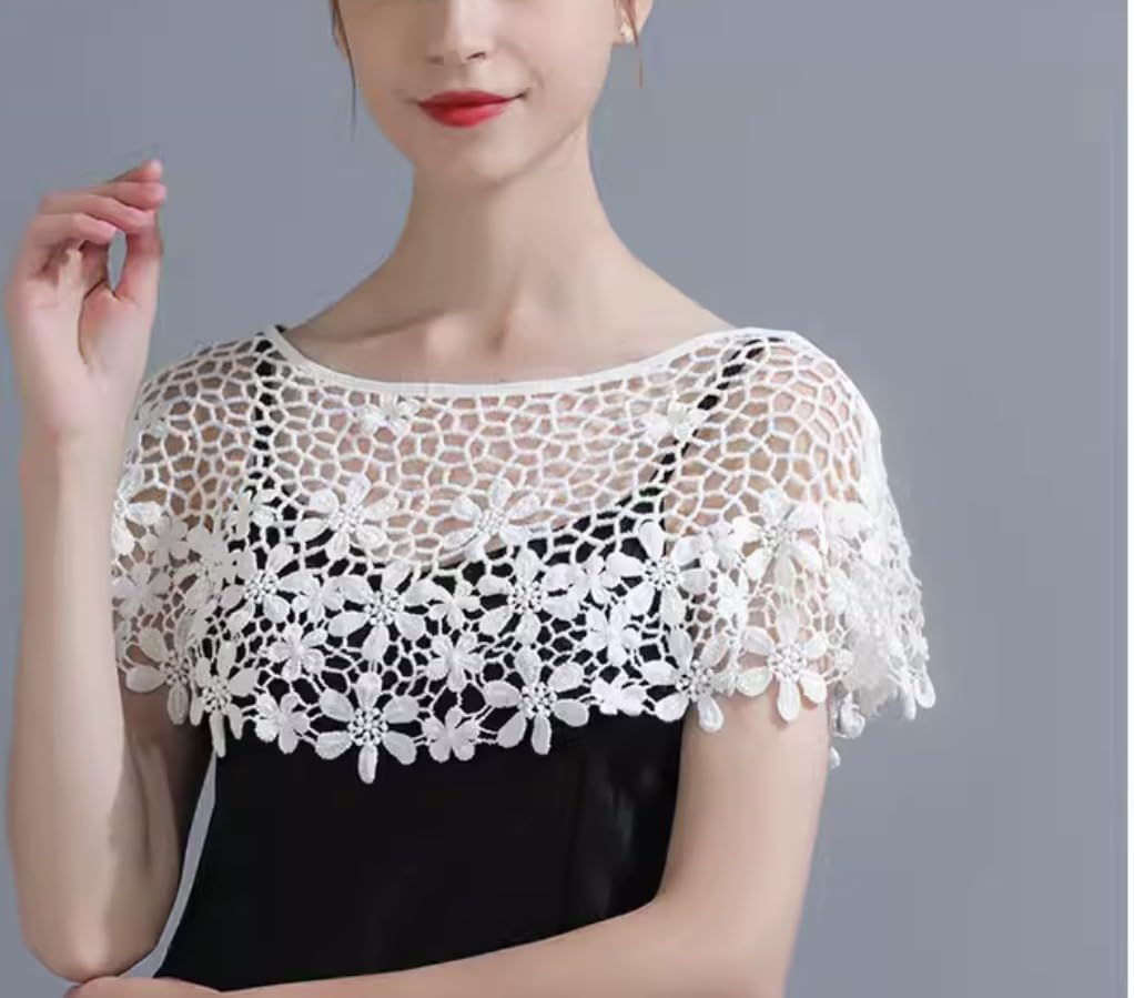 Kawn Detachable Collar White Cotton Shirt - Image 3