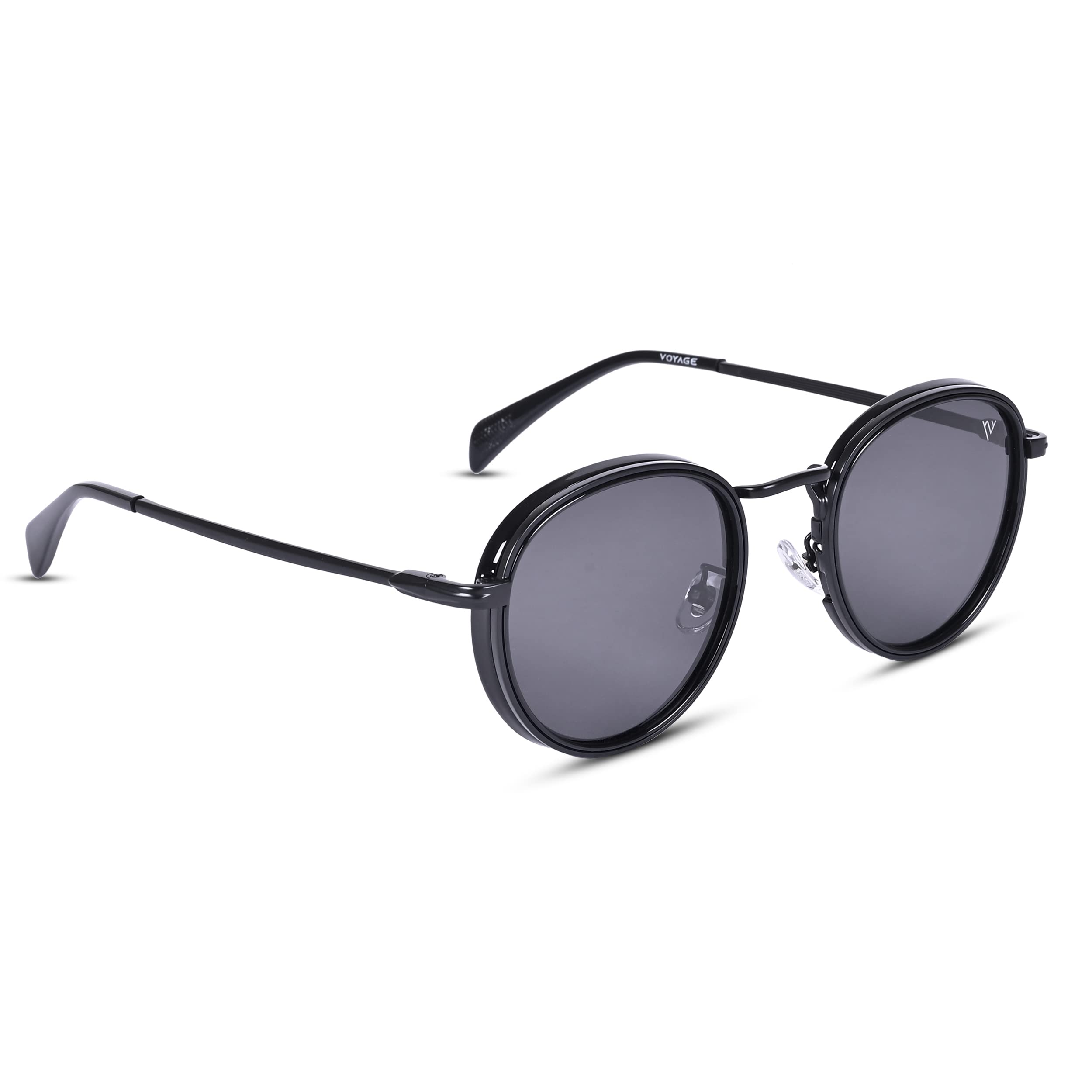 Voyage Polarized Sunglasses for Men & Women - Black
