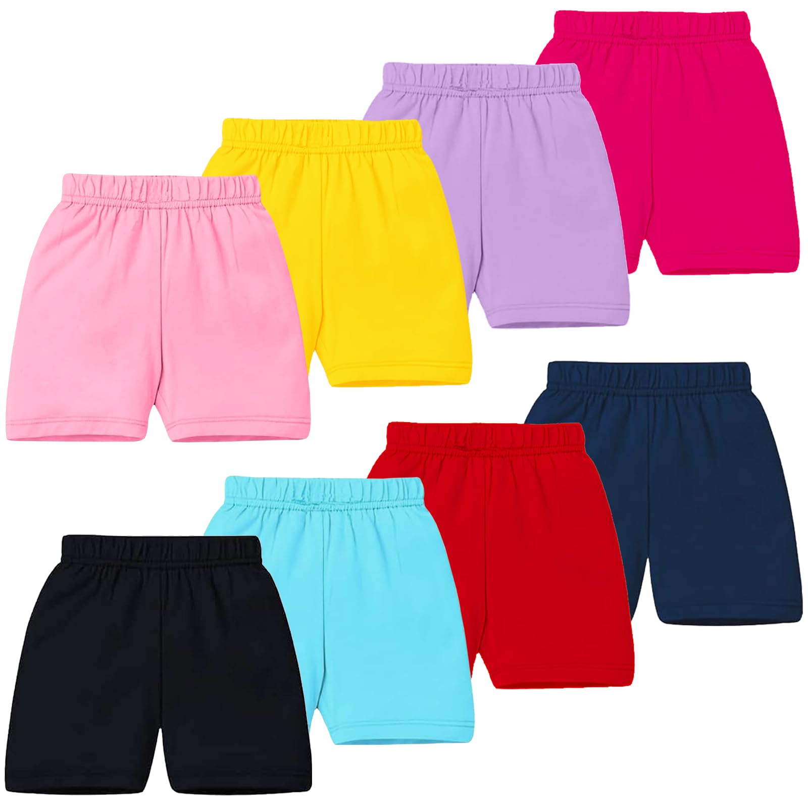 Kuchipoo Girls Cotton Shorts - Multicolor - Image 2