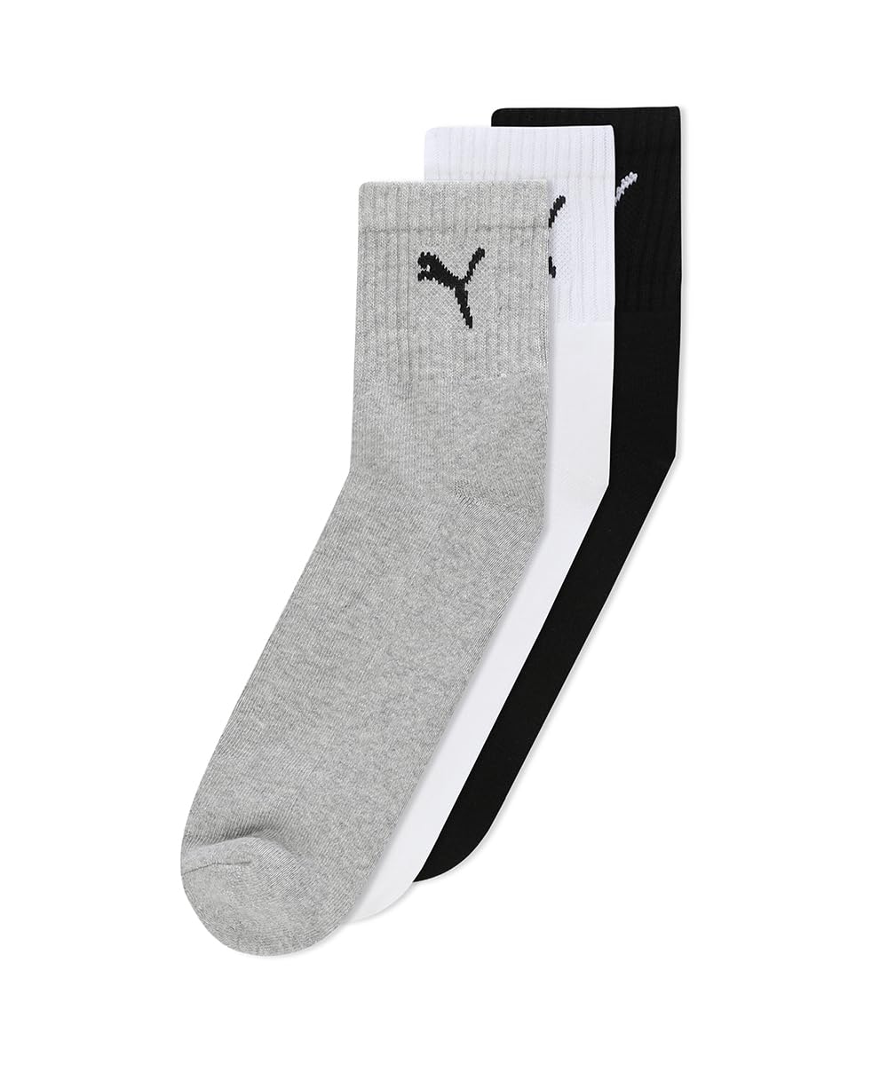 Puma Unisex Cotton Quarter Length Socks - Image 3
