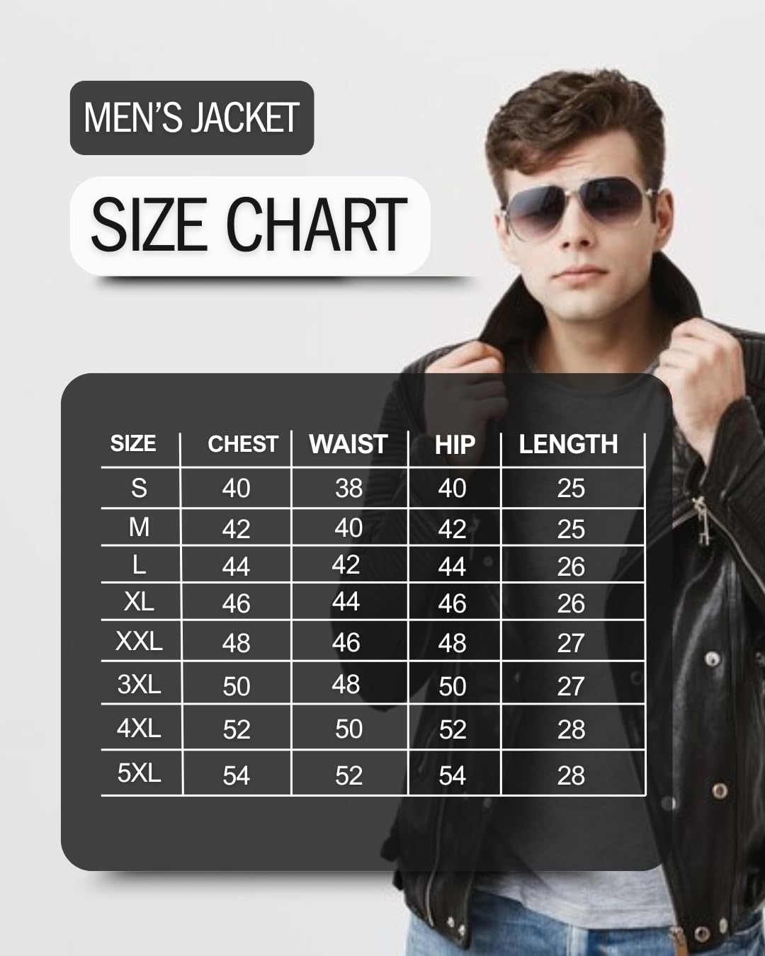 TOUGHTEES Mens Grey Jacket - Image 5