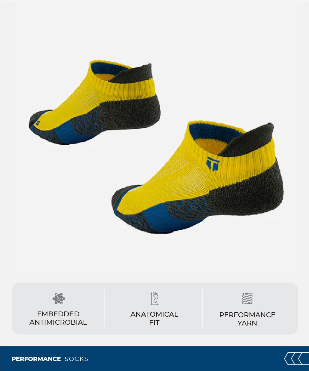 TEGO Volt Coolmax Ankle Socks for Men - Image 3