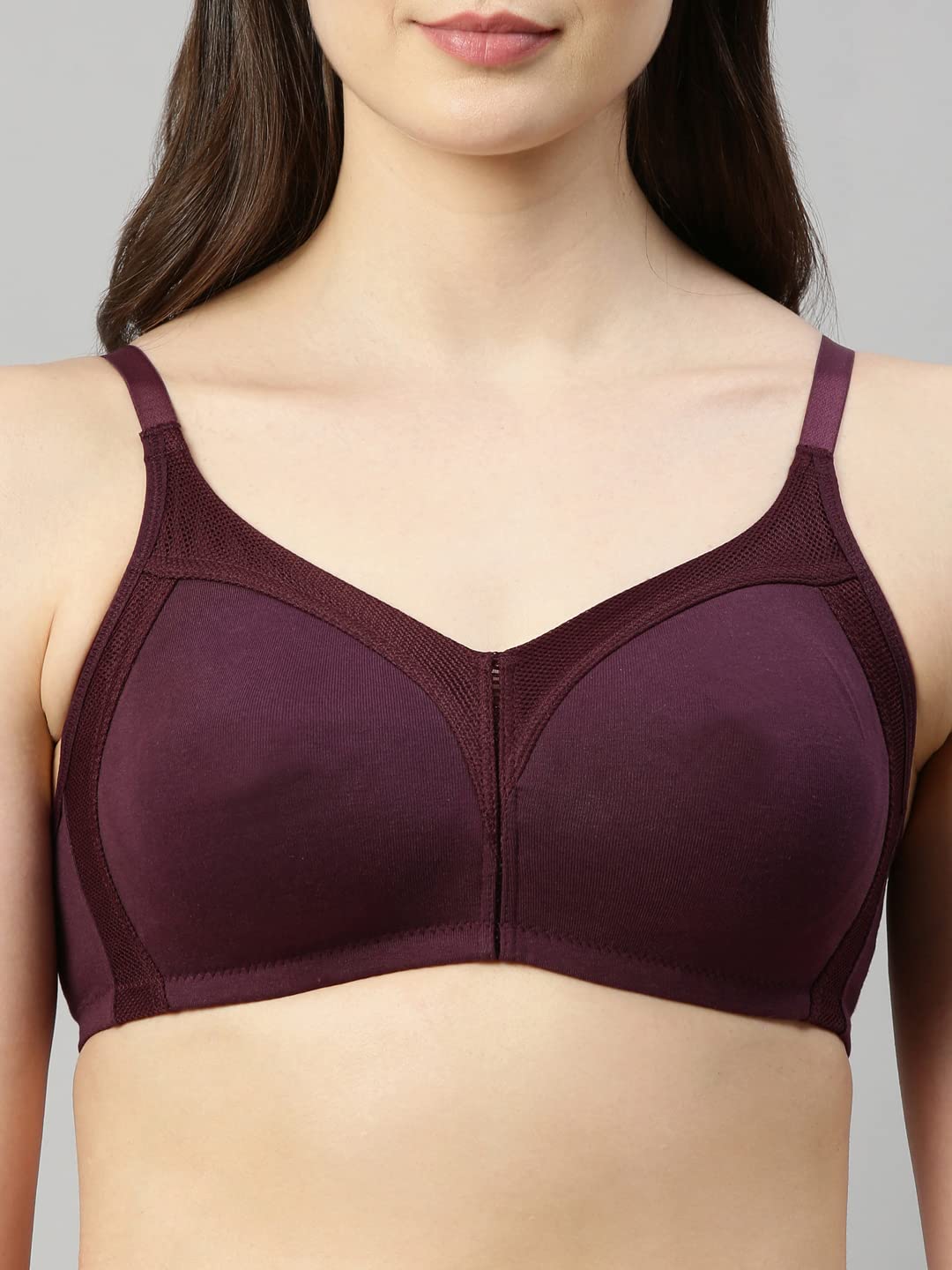 Enamor Full Support Supima Cotton Bra - Image 5