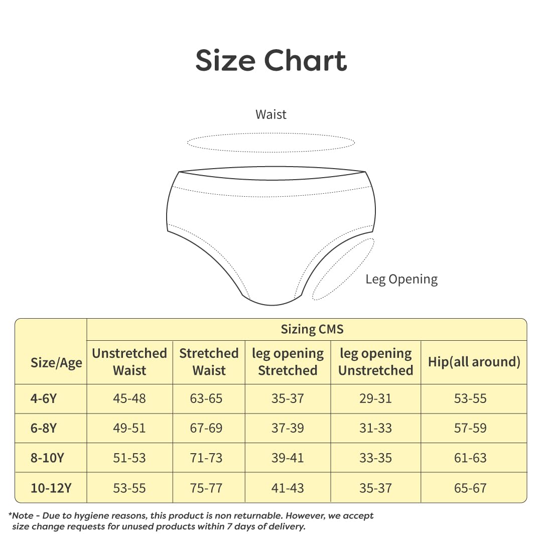 Superbottoms Supersoft Underwear for Kids Girl - Bamboo - Image 5