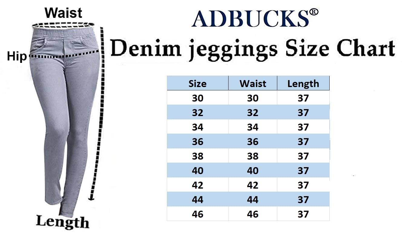 ADBUCKS Women's Multicolored Stretchable Jeggings - Image 5