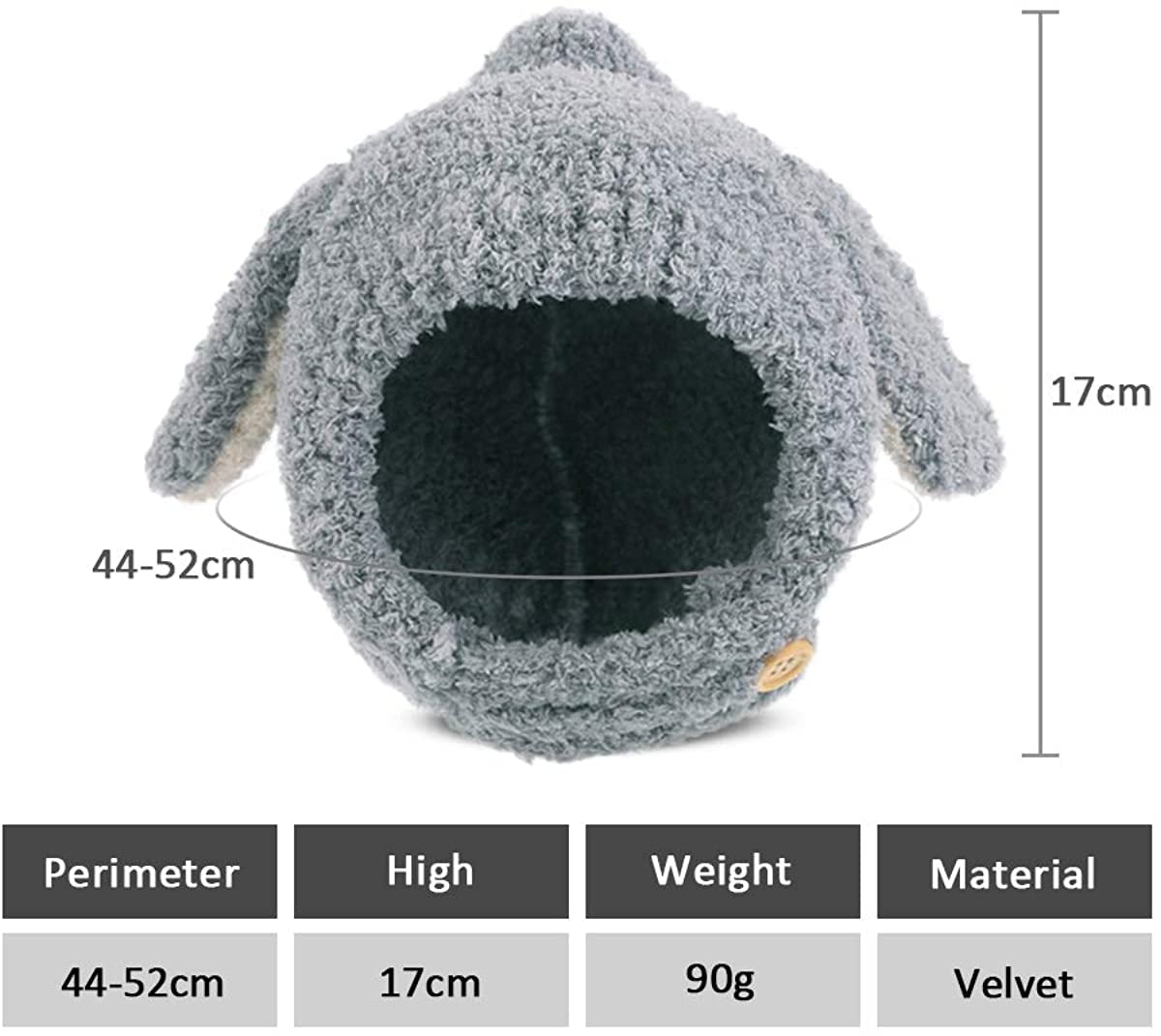 SYGA Unisex Child Wool Winter Cap - Image 3
