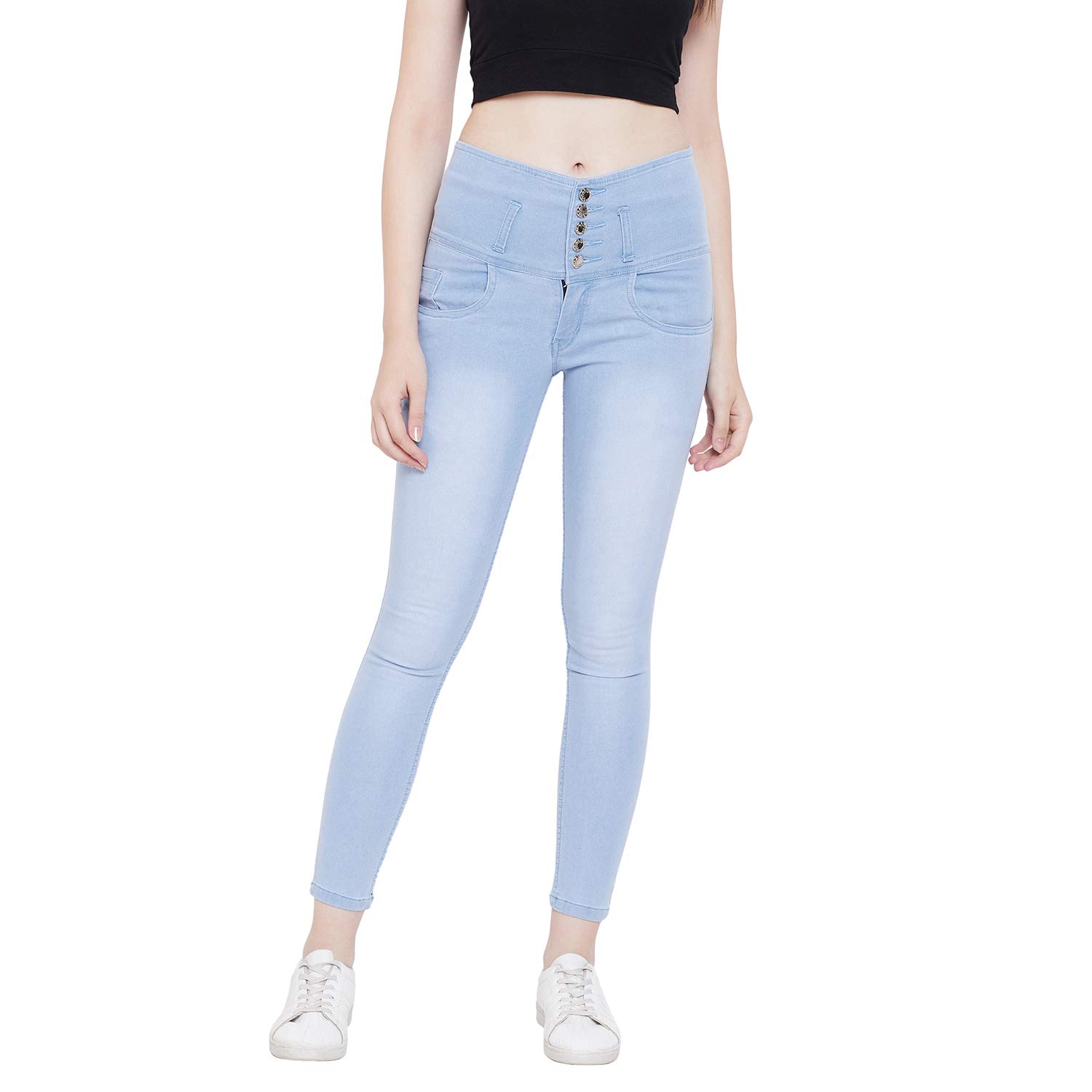 Nifty Women's Denim Jeans - Sky Blue