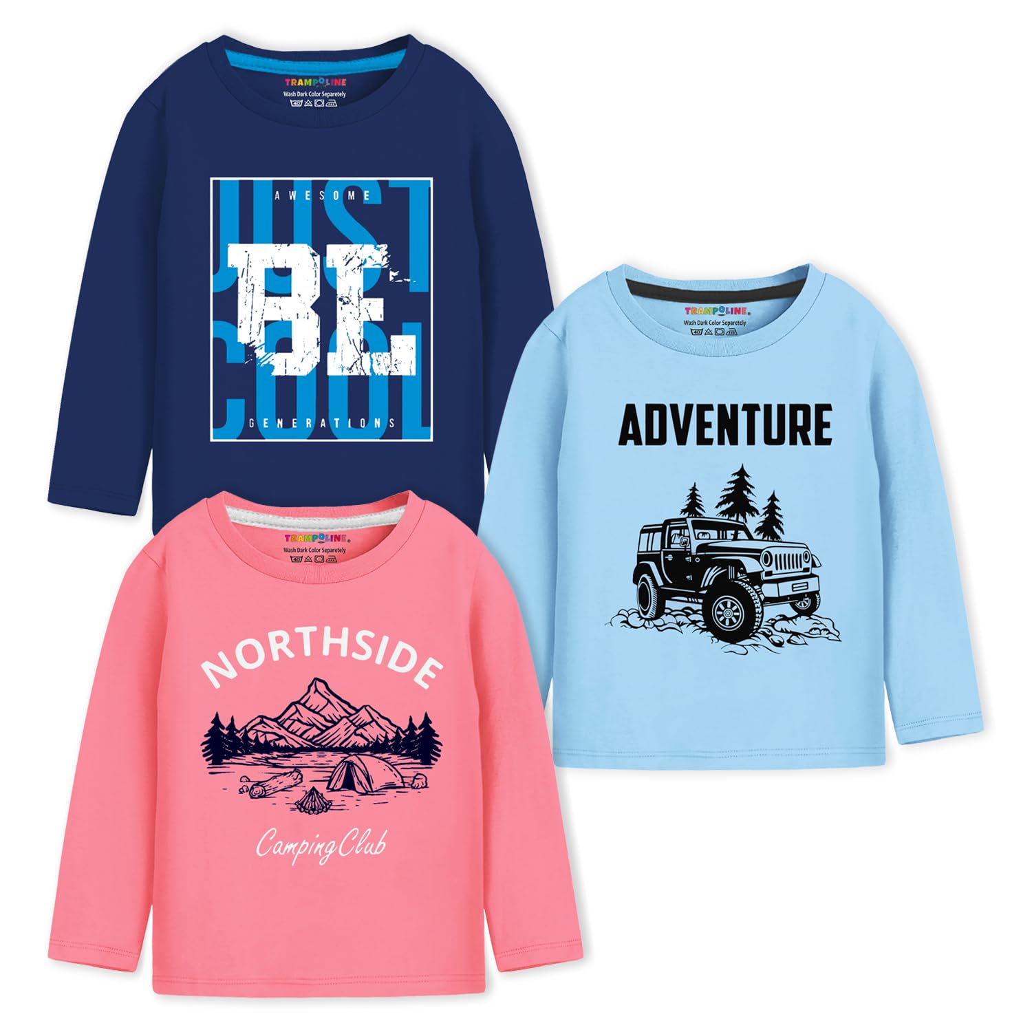 Trampoline Boys Multicolour T-Shirt