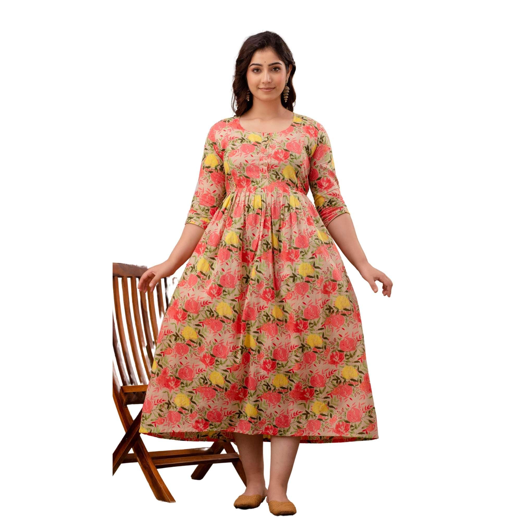 Murli Cotton Maternity Kurti for Women