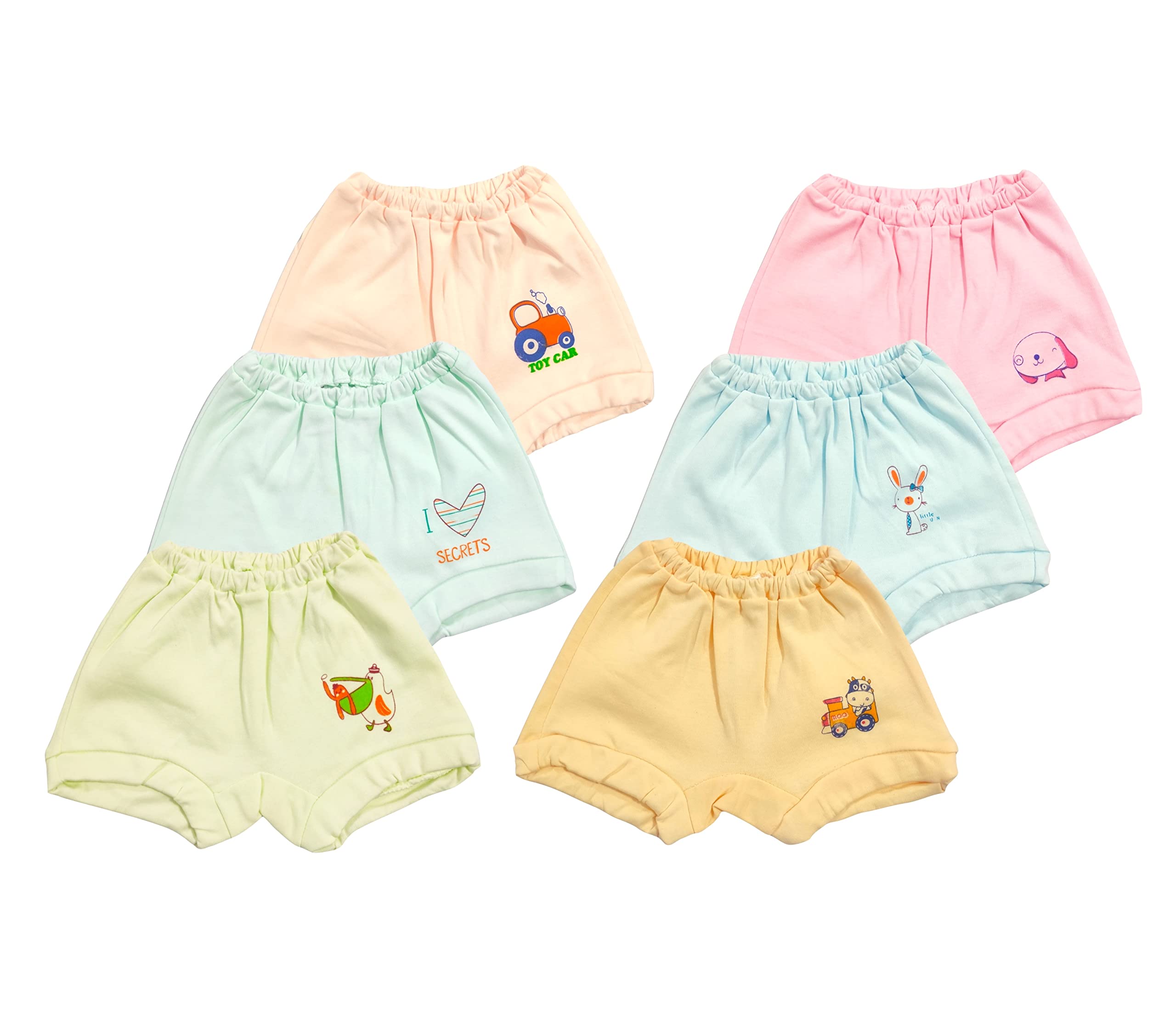 Baba Kids Cotton Underwear Multicolor