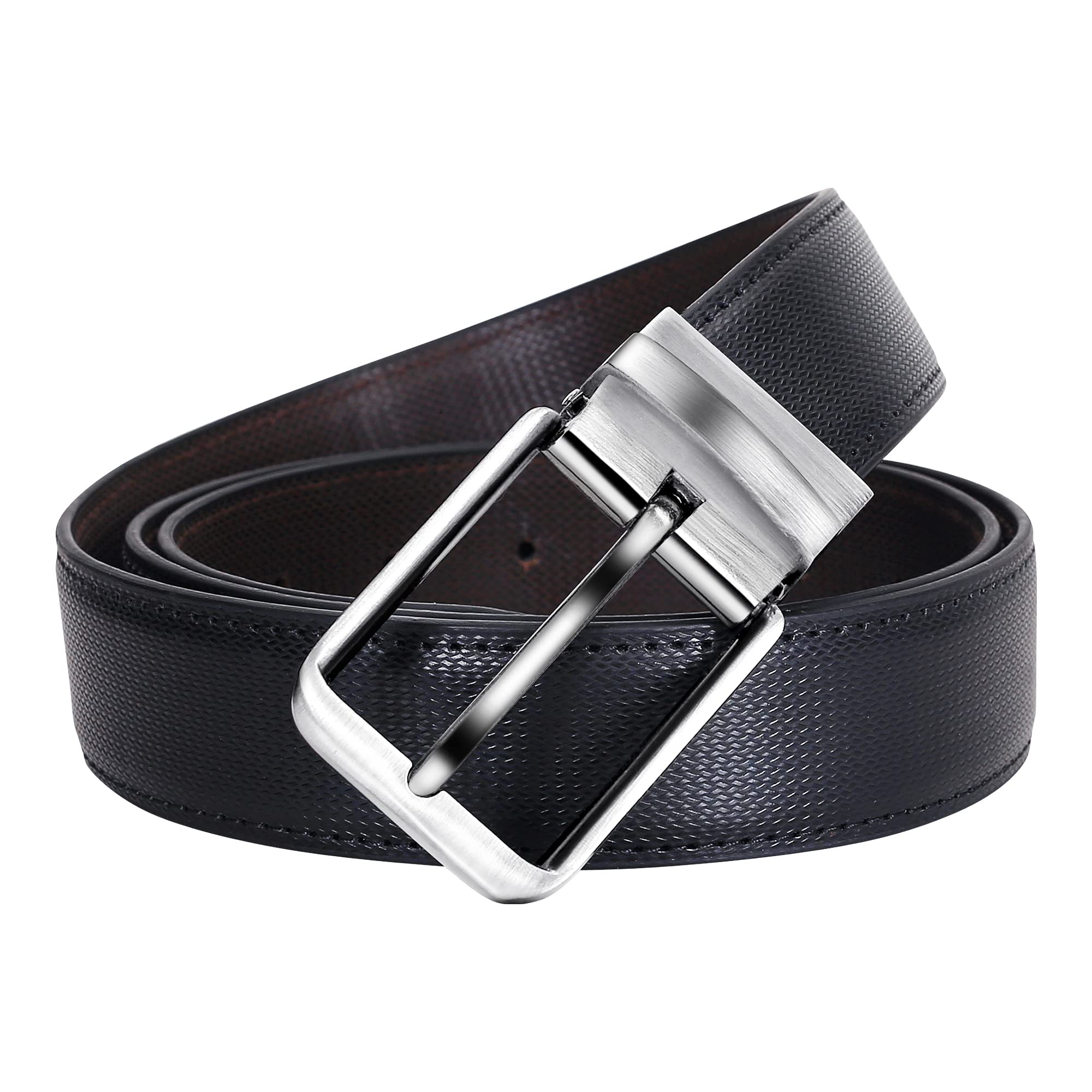 CREATURE Reversible Belt for Men - Black Brown - Image 2