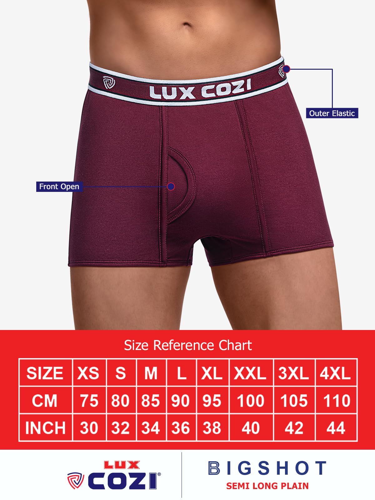 Lux Cozi Men Cotton Boxers - Image 2