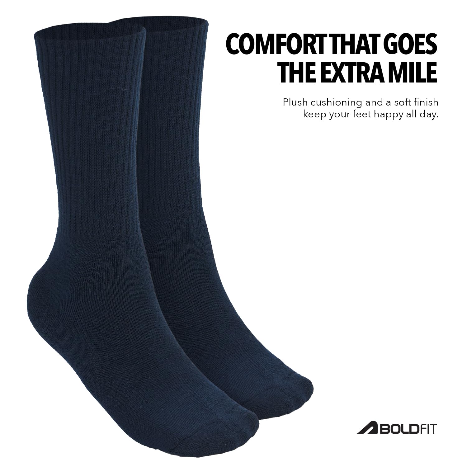 Boldfit Women's Woolen Calf Length Socks - Image 3