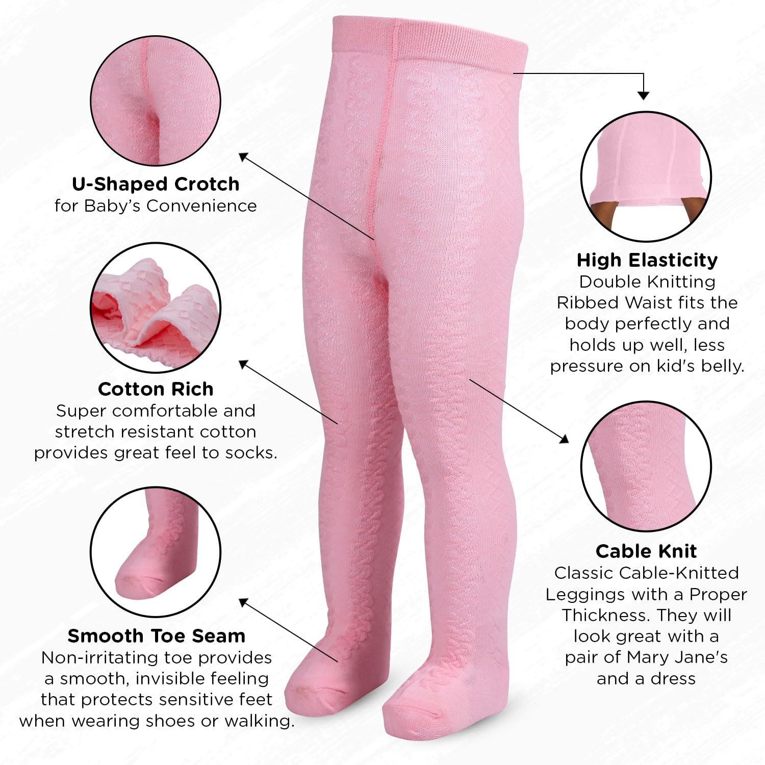 Mee Mee Baby Stockings - Cotton - Image 4