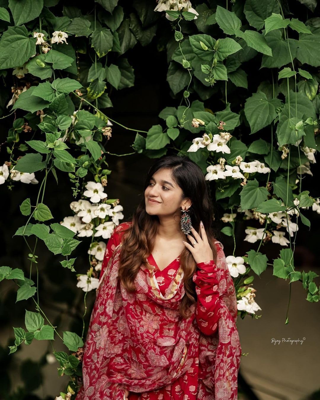 KLOSIA Women Printed Anarkali Kurta Set - Image 5