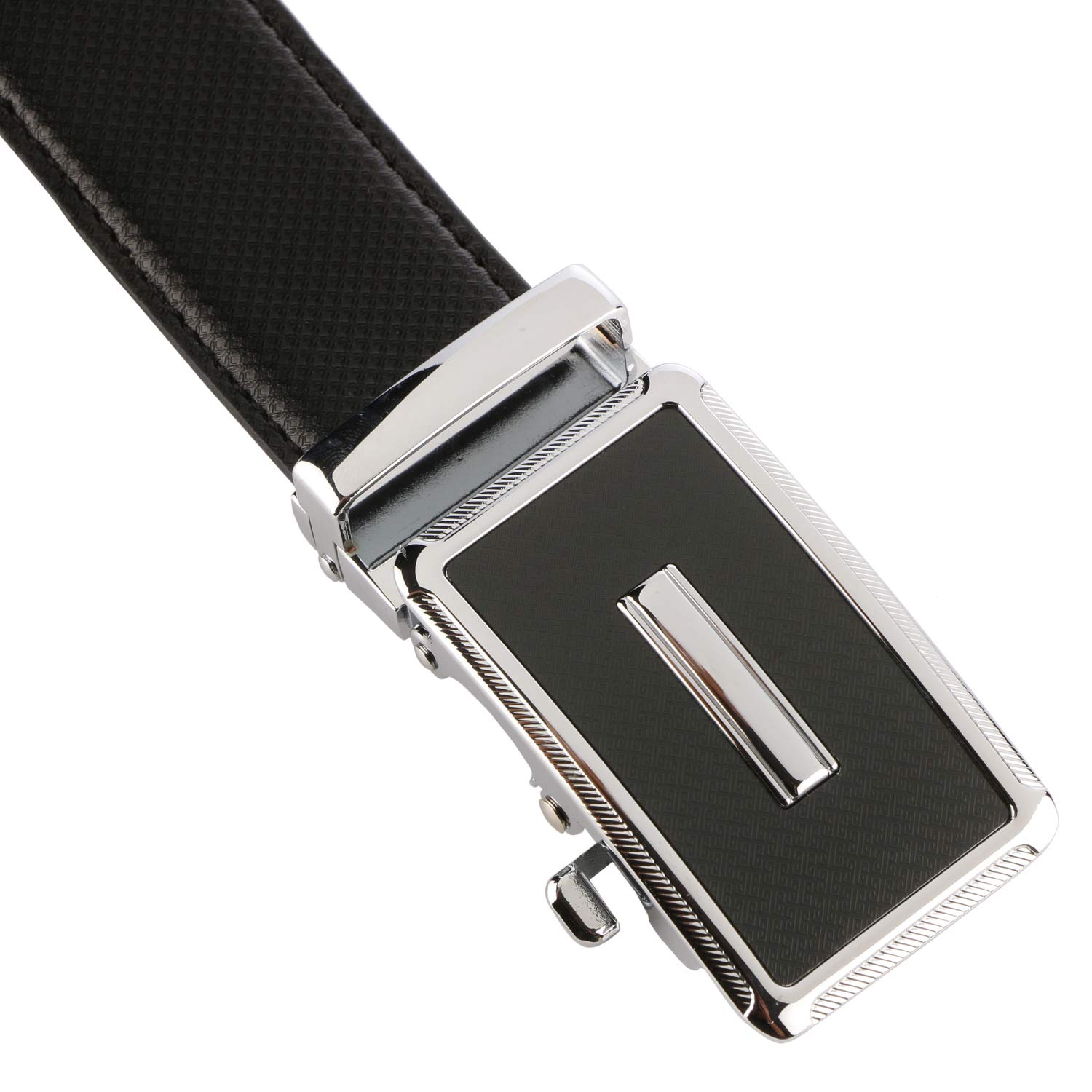 Labnoft Men's PU Leather Belt - Black - Image 3