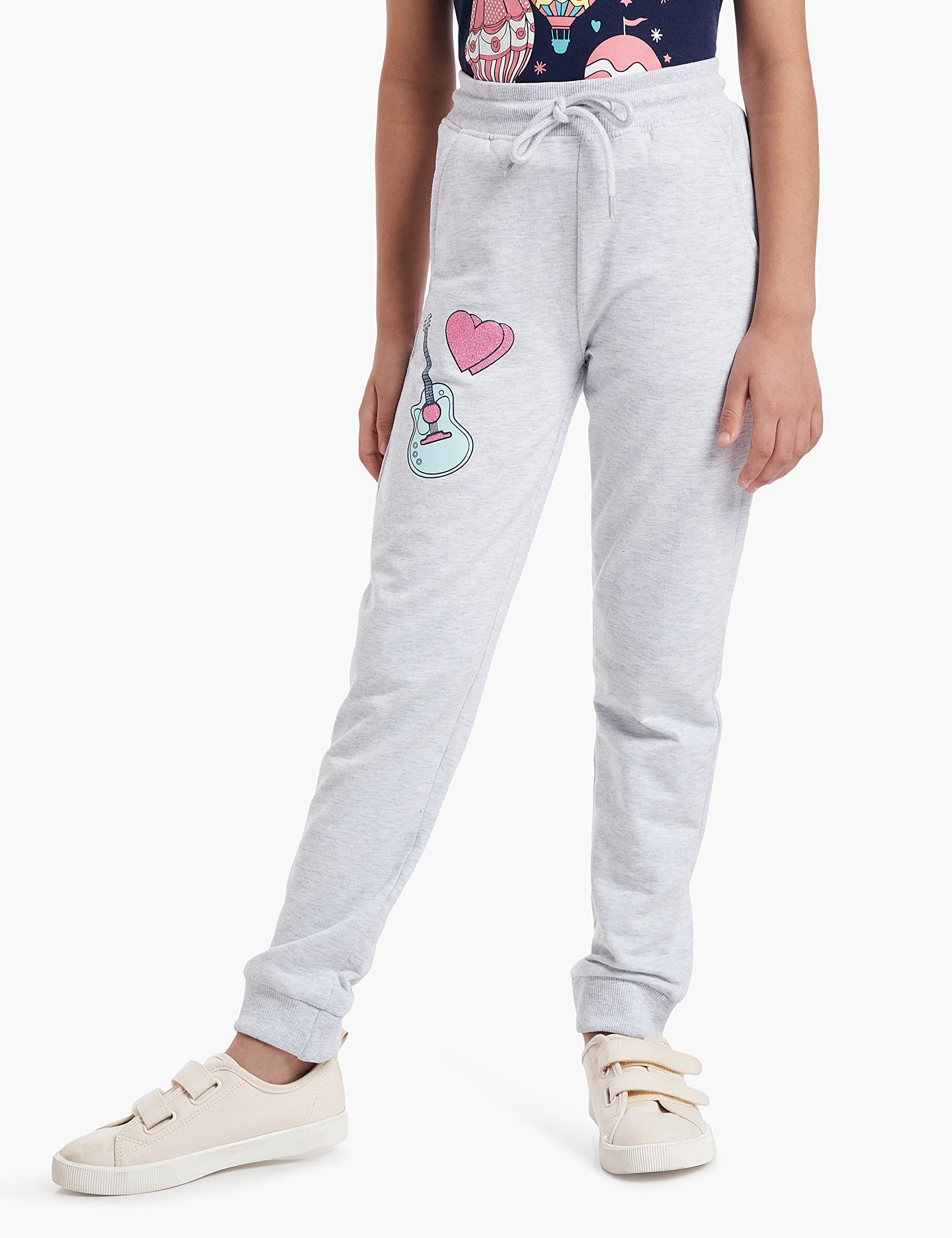 Amazon Girl Joggers - Pink Grey - Image 5