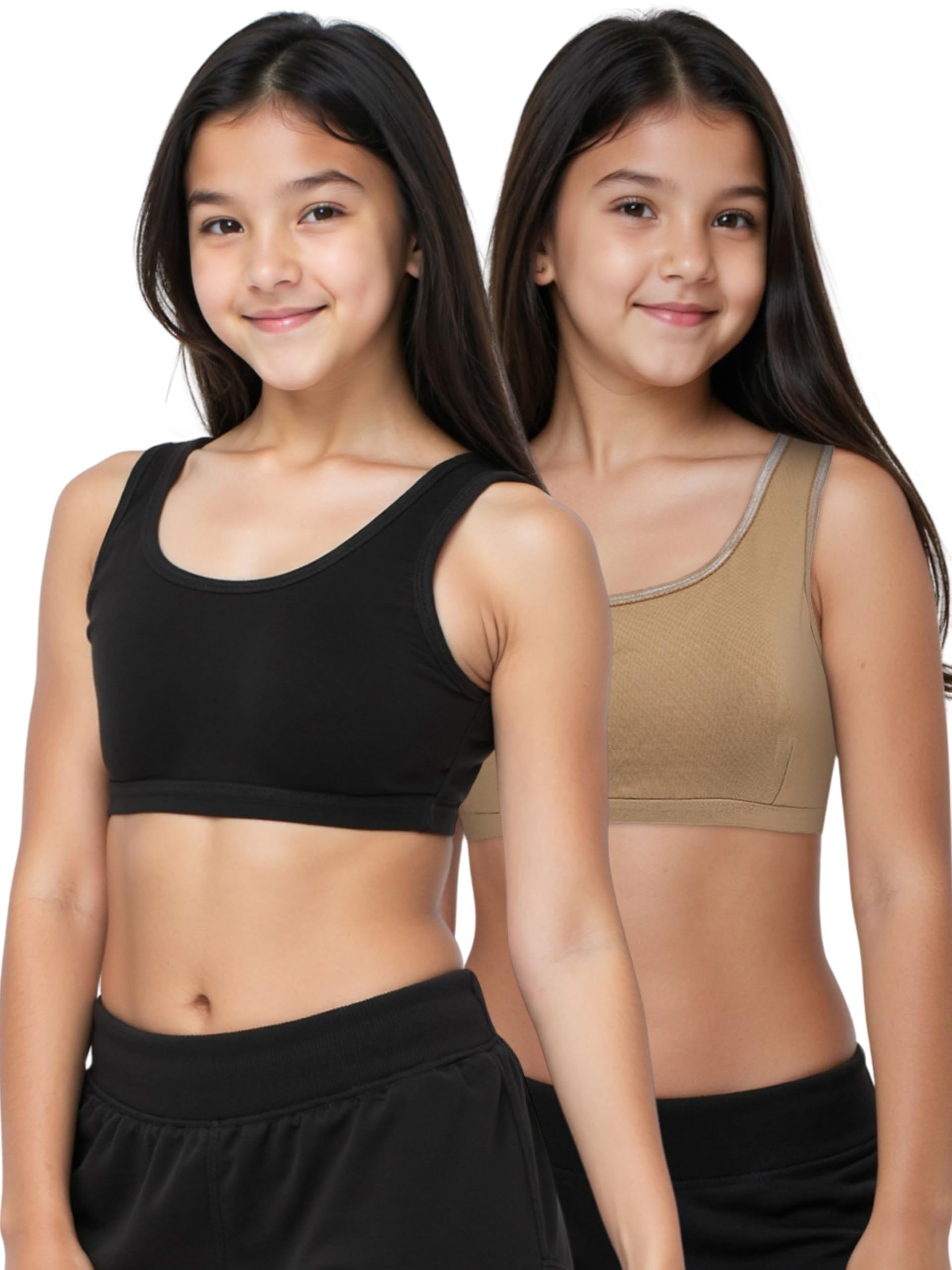 DChica Cotton Sports Bra for Girls