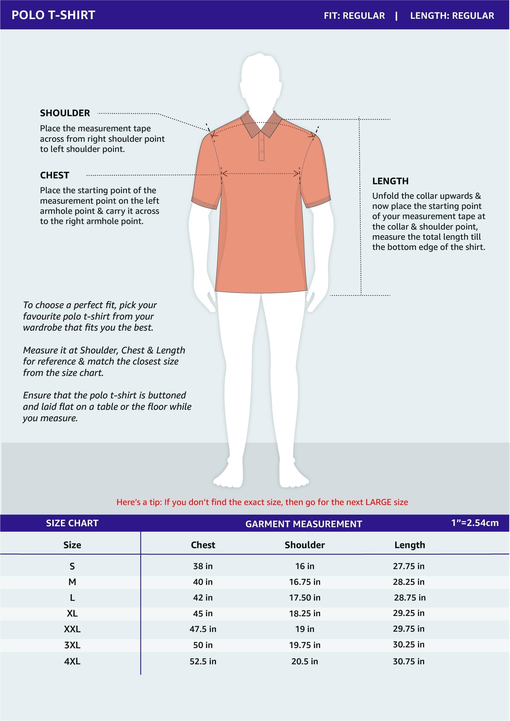 Symbol Men Cotton Rich Polo T Shirt - Image 4