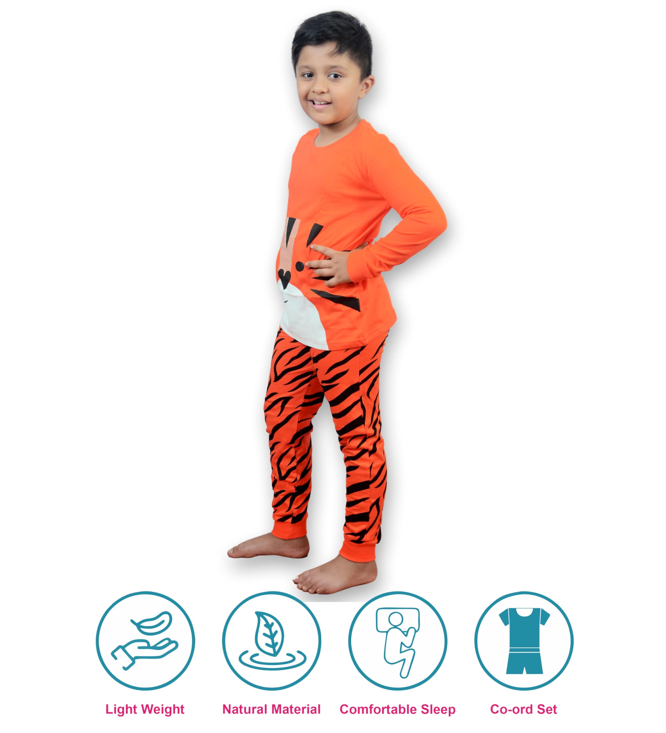 Hestia Kids Boys Night Suit Cotton - Image 3