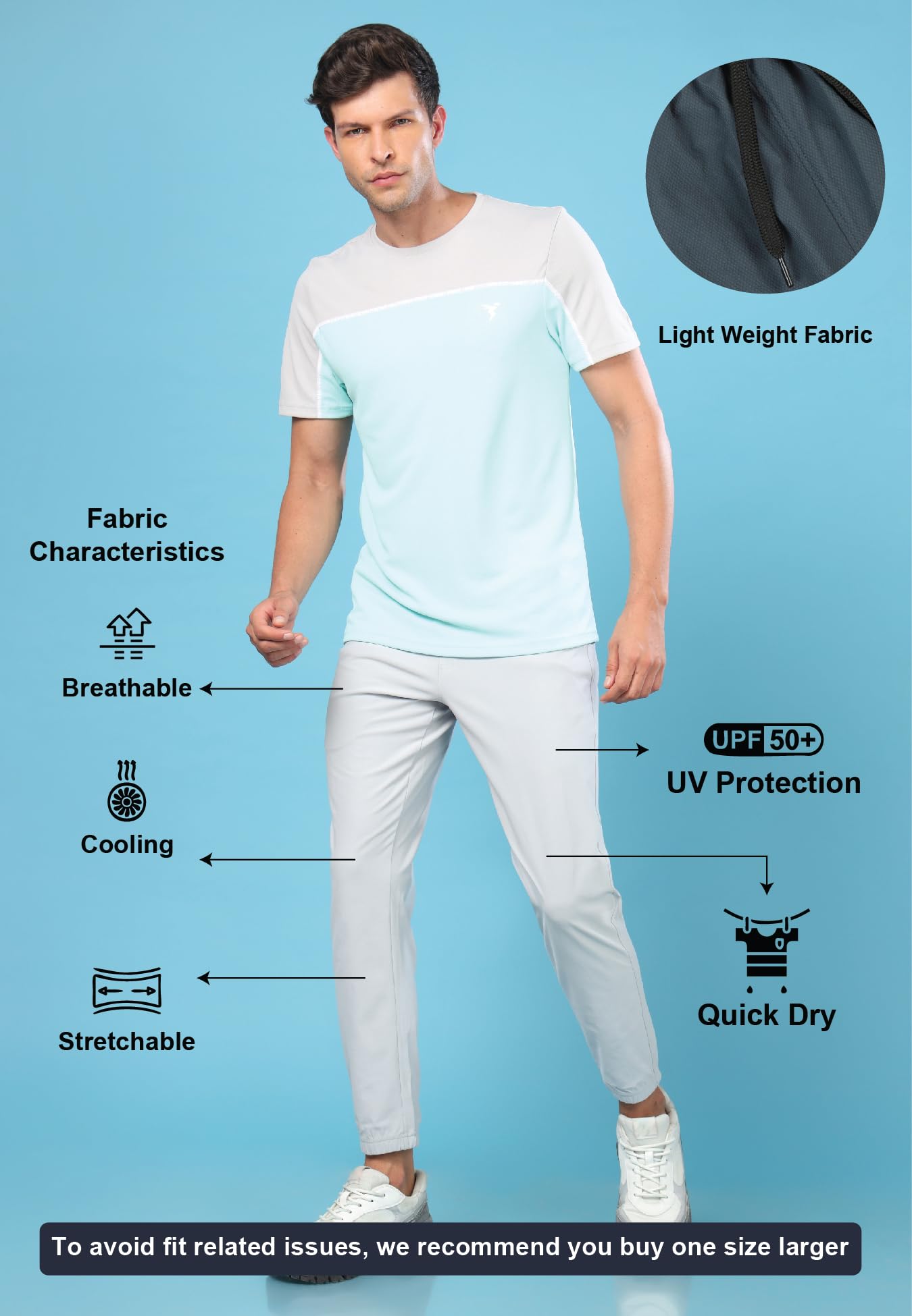 TECHNOSPORT Men's Joggers - Lunar Grey - Image 4