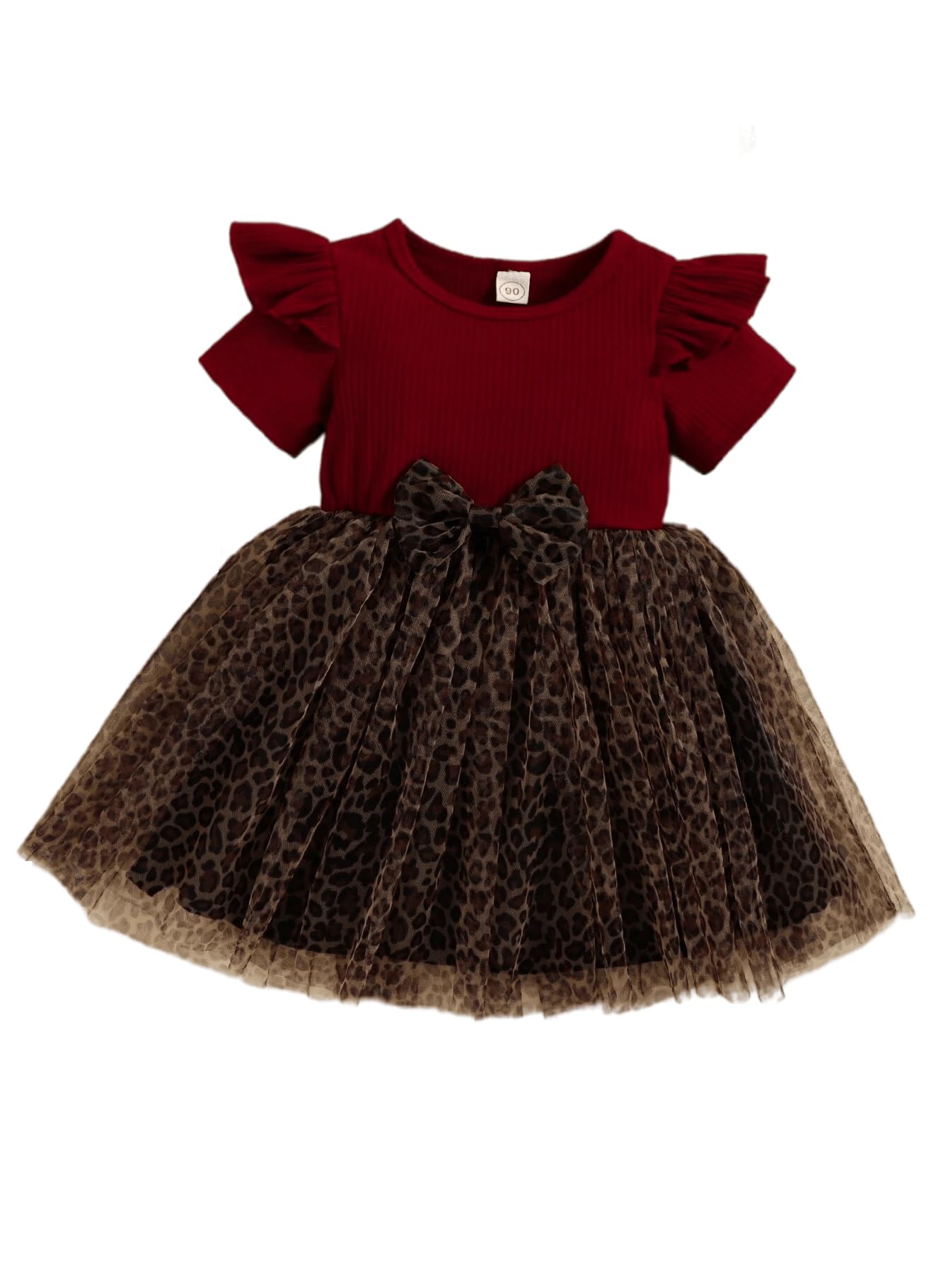 TAGAS Girl A-Line Knee-Length Dress - Red