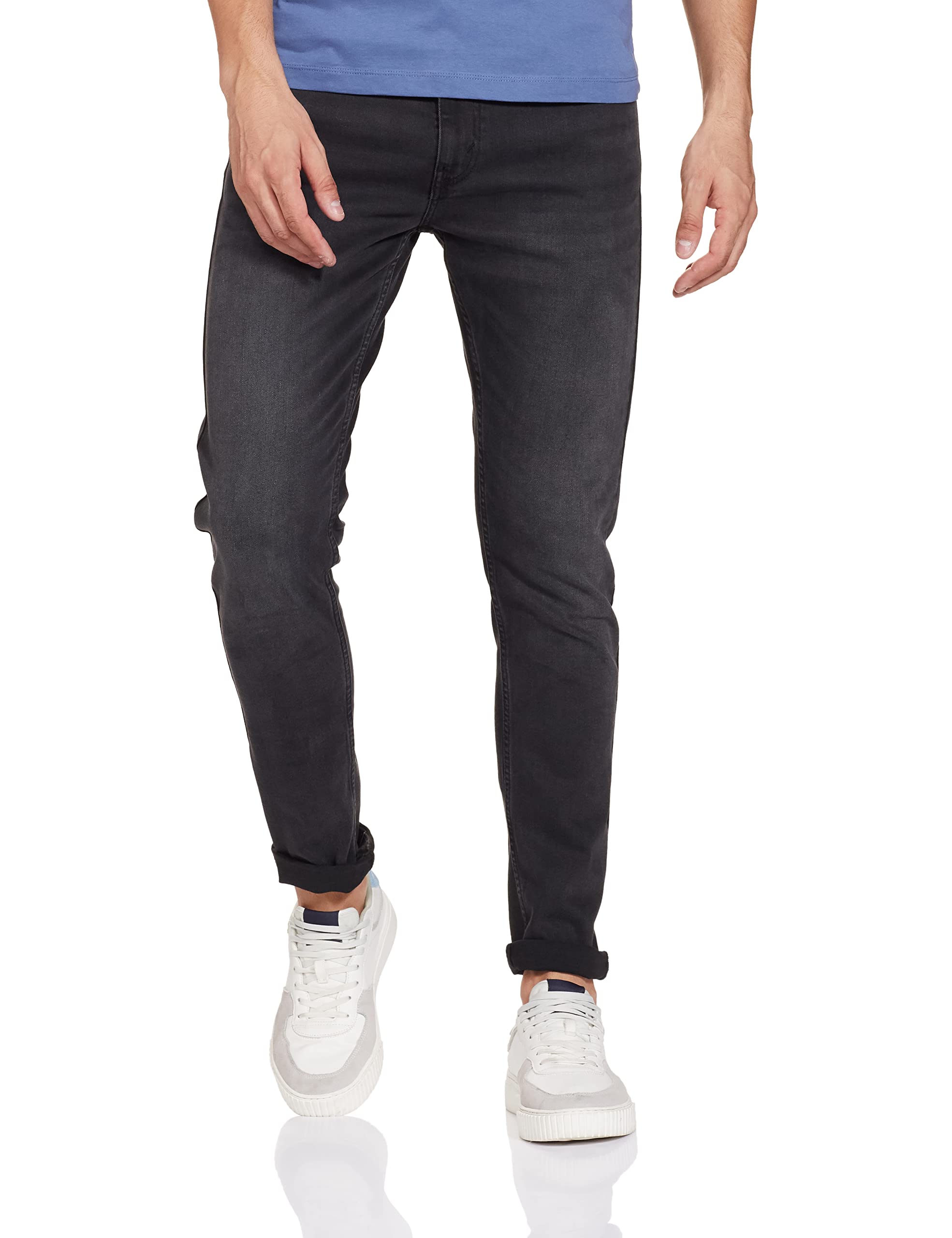 Levi's Men's Slim Tapered Fit Jeans - Black - Image 4