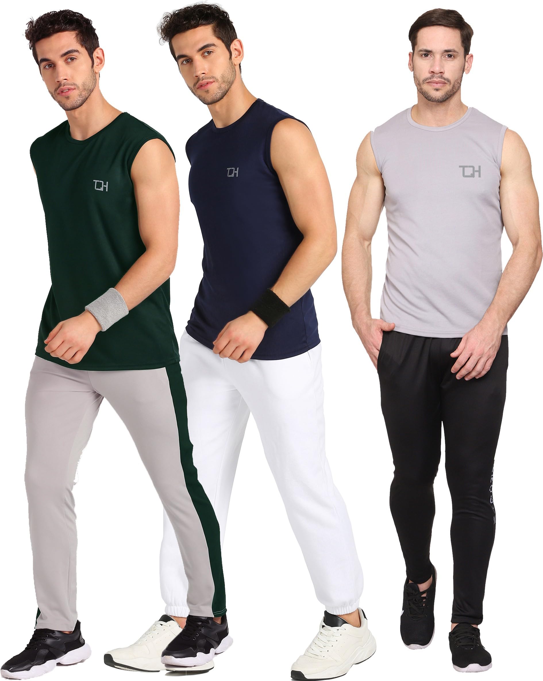 TQH Men Polyester Sleeveless T-Shirt - Image 4