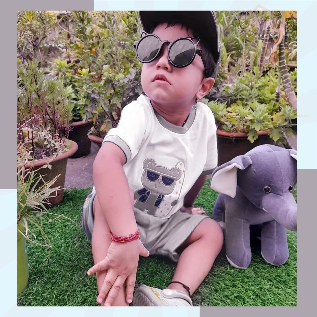 BABY GO Kids T-Shirt & Shorts for Baby Boys - Cotton - Image 3