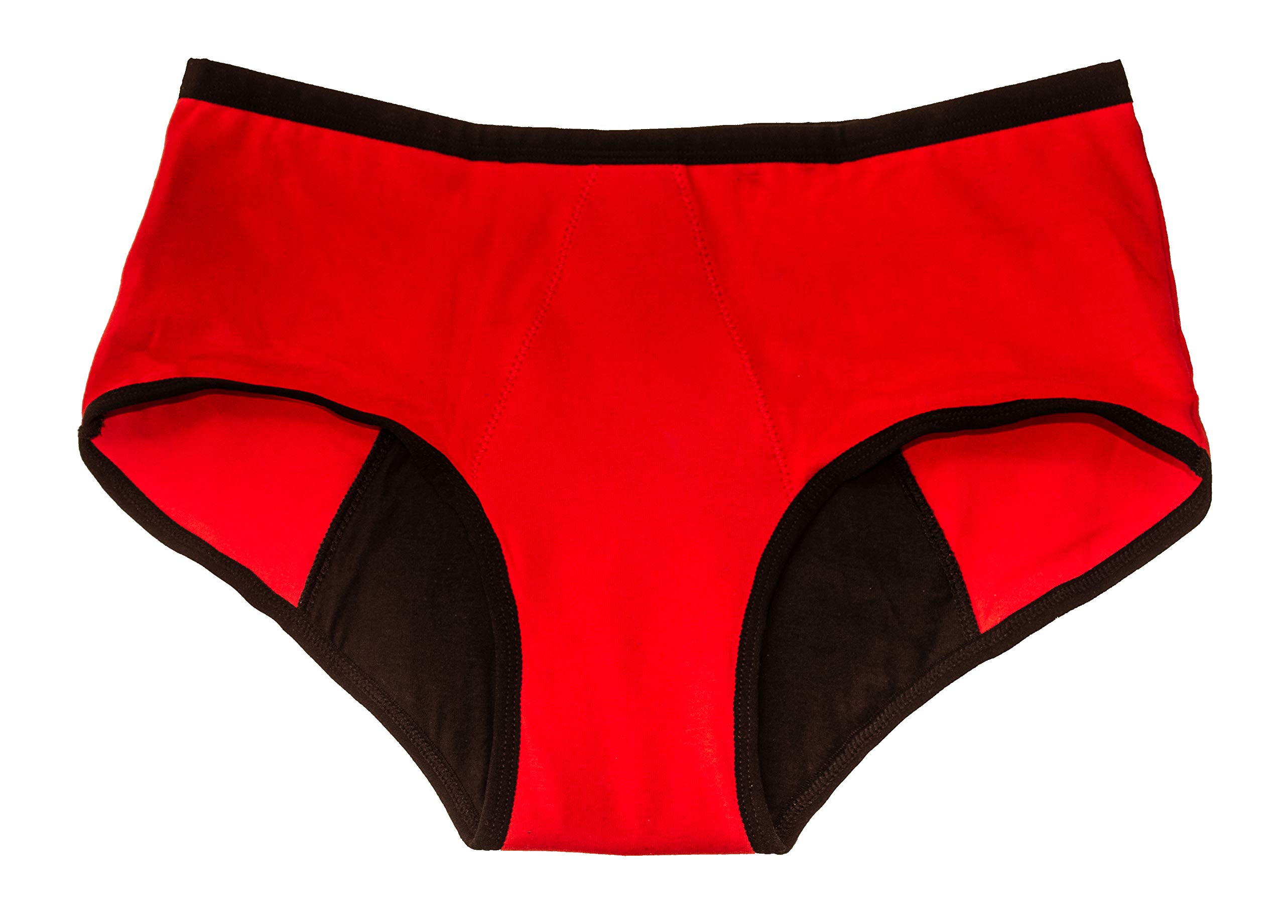 HEALTHFAB Period Panties for Women - Red Leak-Proof