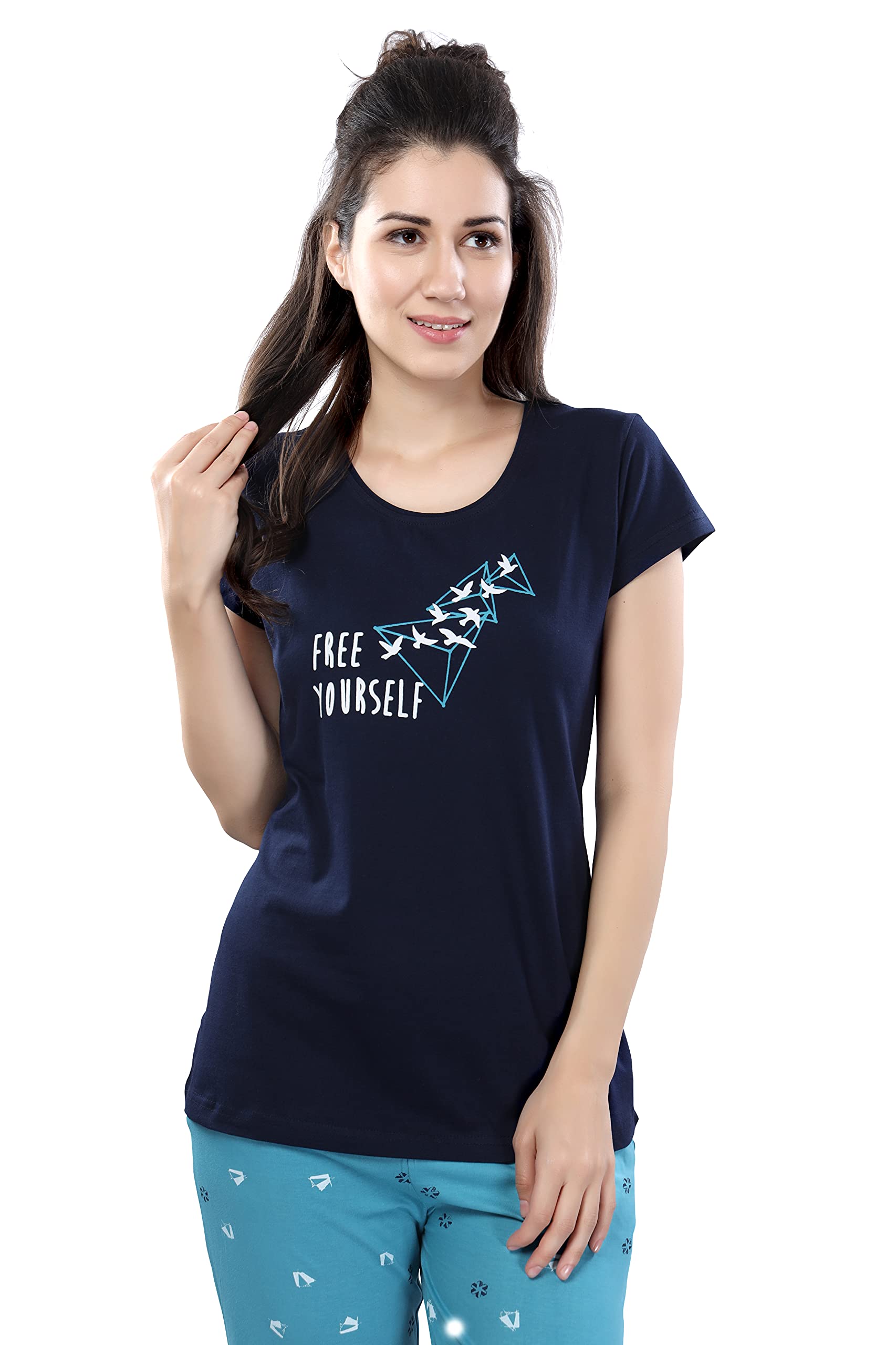 DZZO Cotton Night Suit for Women - Image 5