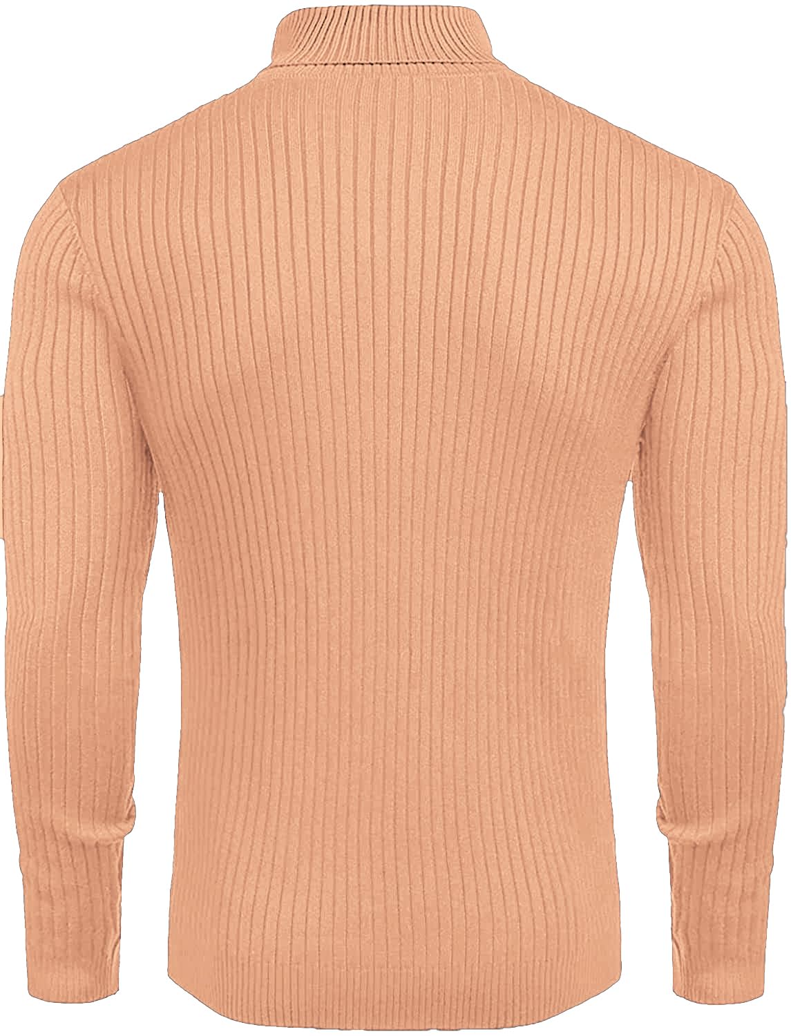 NORTHWIND Men's Cotton Turtleneck T-Shirt - Orange - Image 3