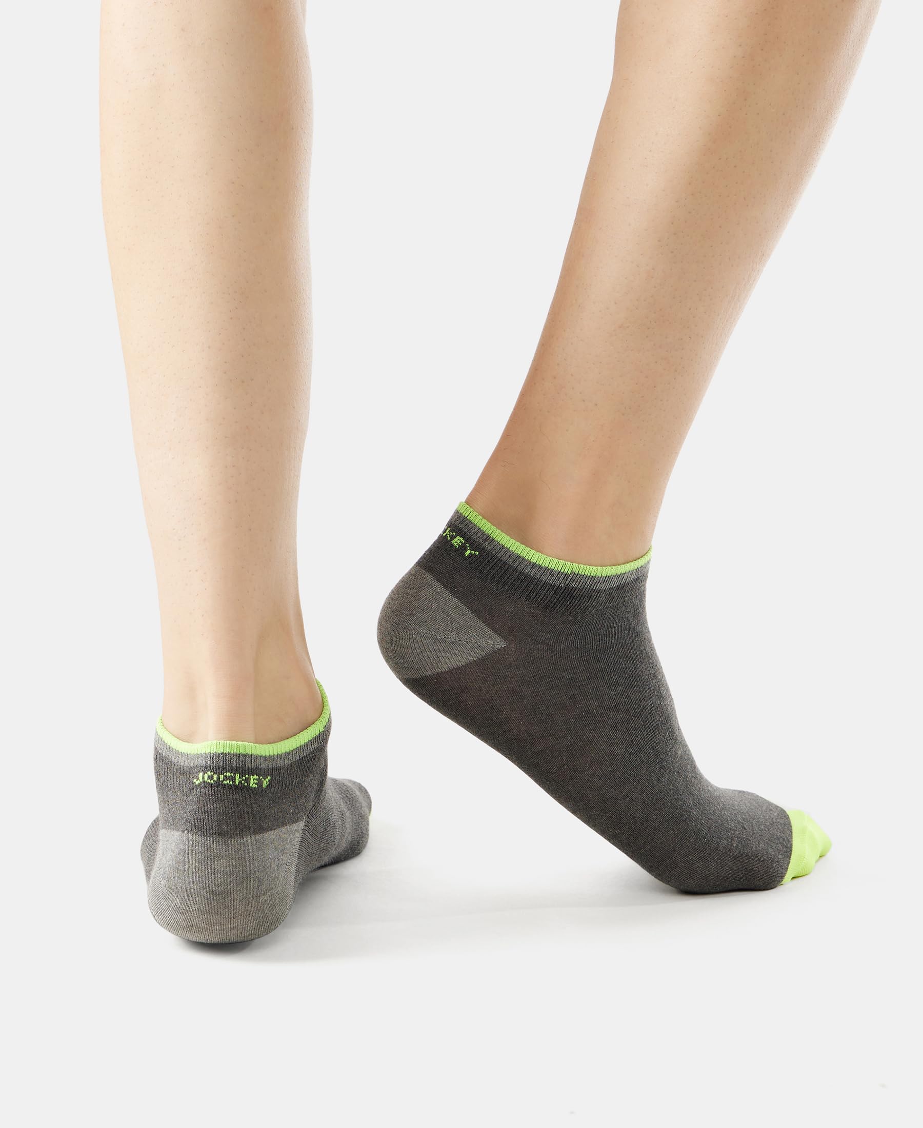 Jockey Men's No Show Cotton Blend Socks - Image 5