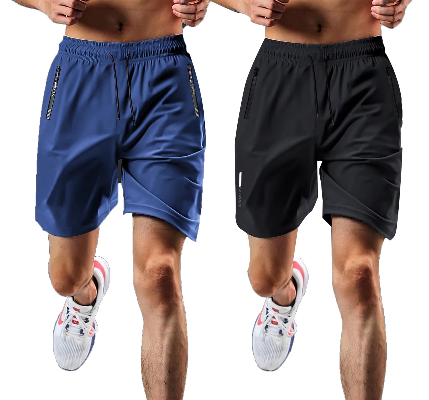 Lymio Men Casual Polyester Shorts