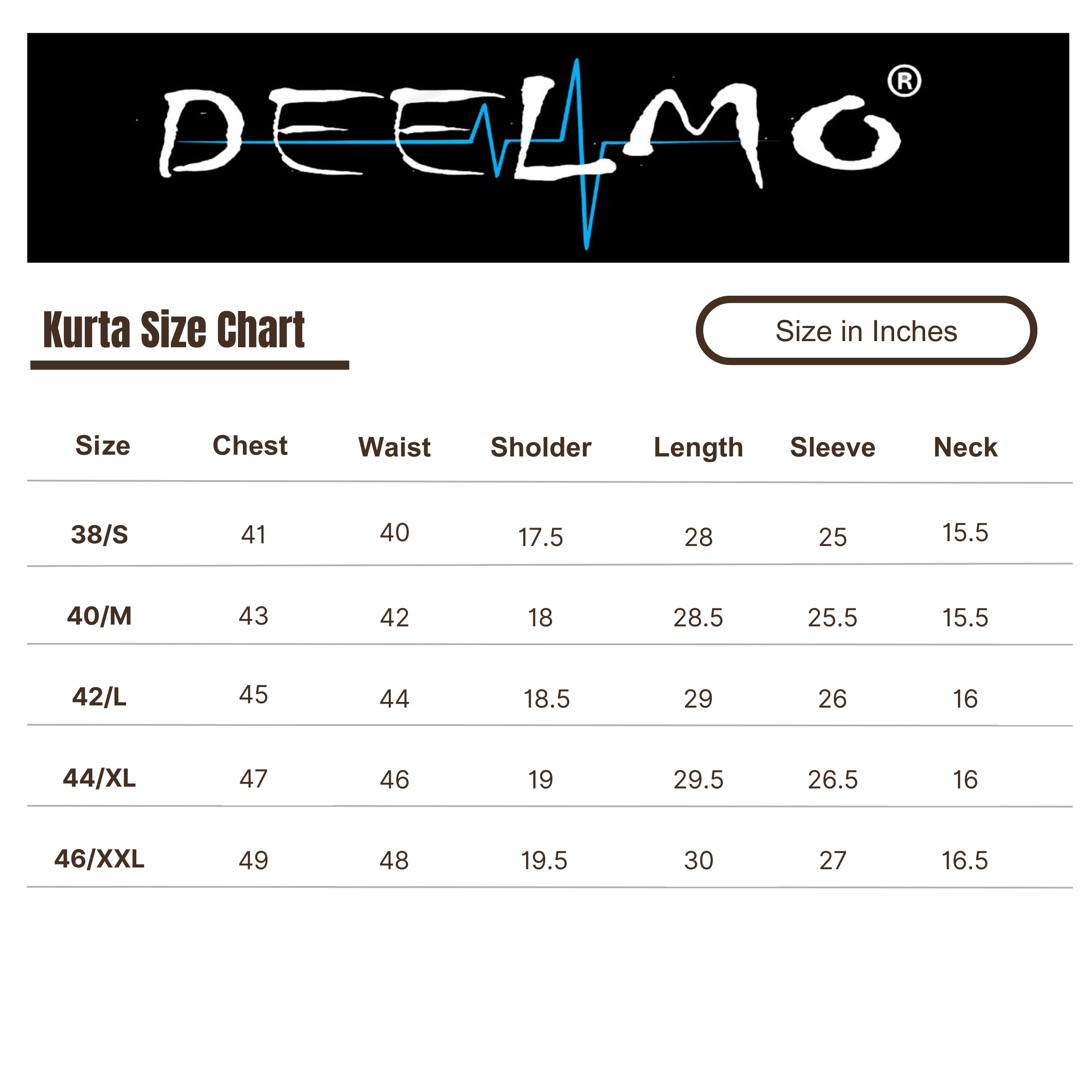 DEELMO Orange Mandarin Collar Kurta for Men - Image 5