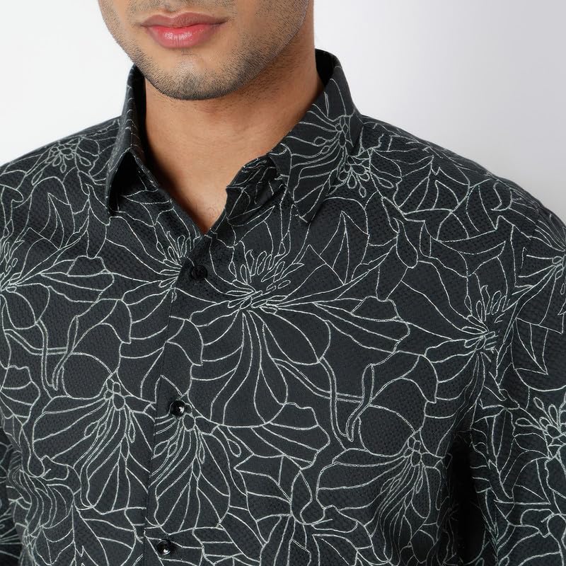 MARK & ALBERT Men's Printed Shirt - Image 2
