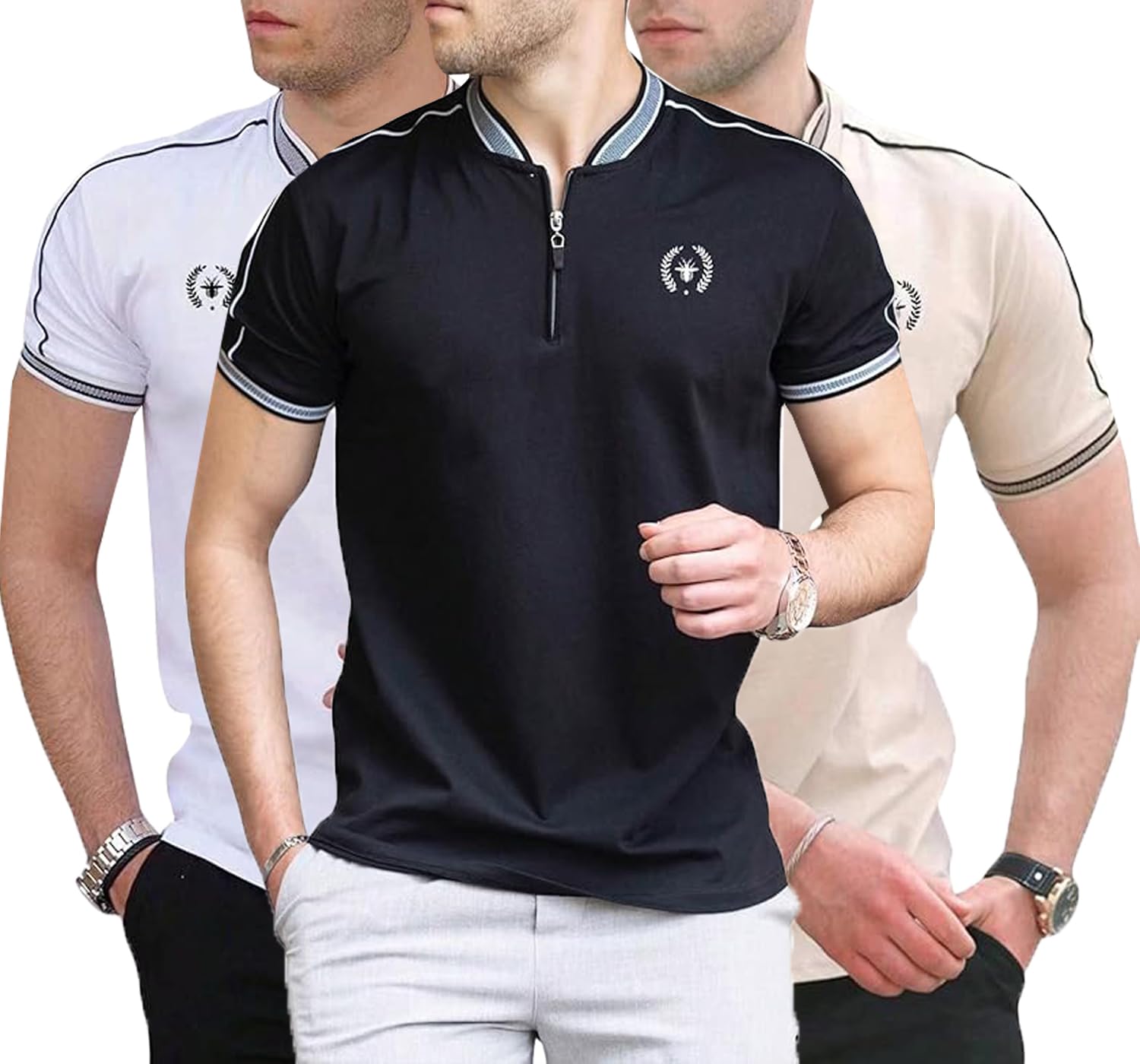 Lymio Men's Polo T Shirt